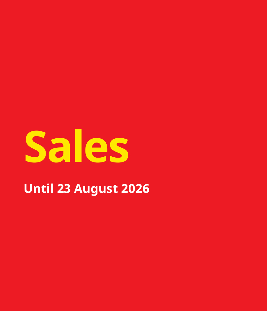 Sales up to 50% off
