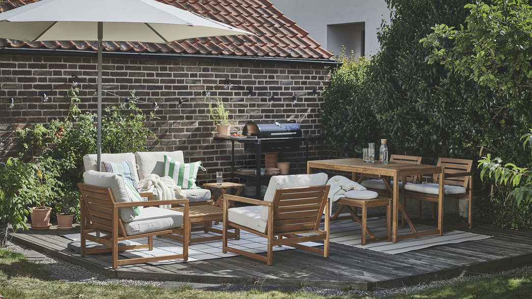 IKEA - A contemporary open-air living room in time for the outdoor season