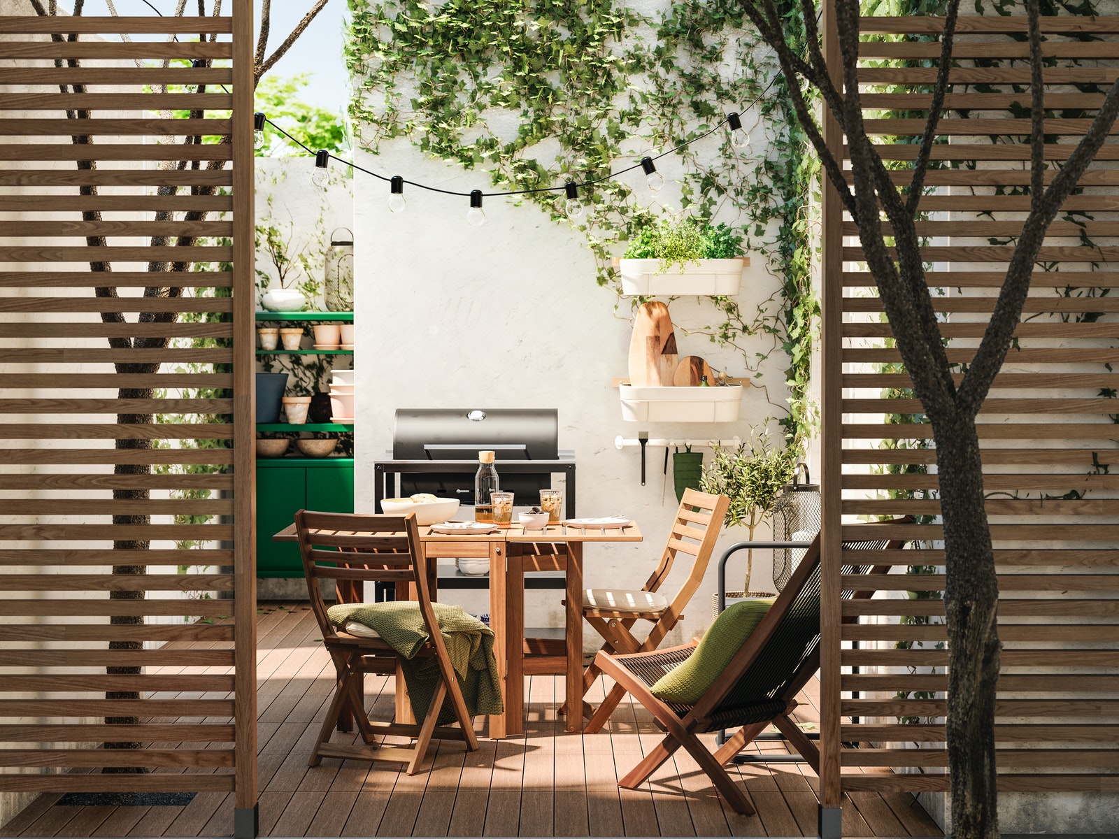 IKEA - A lush and calm outdoor space