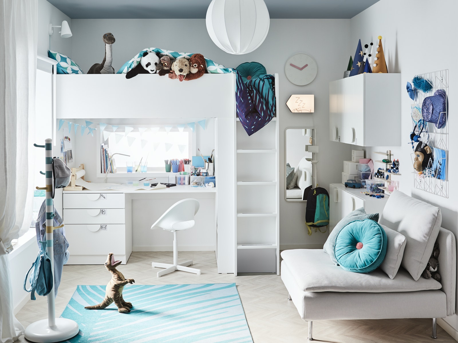 IKEA - Ένα μικρό παιδικό υπνοδωμάτιο με προσωπικότητα 