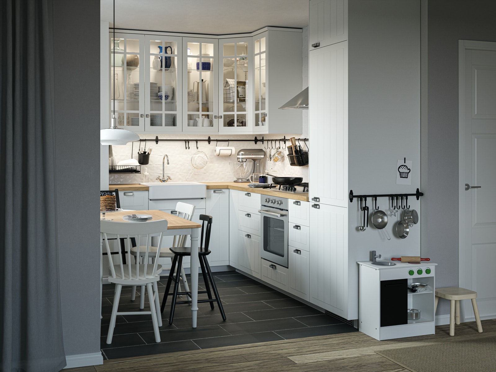 IKEA - Bake, play and spend time together in this cosy kitchen