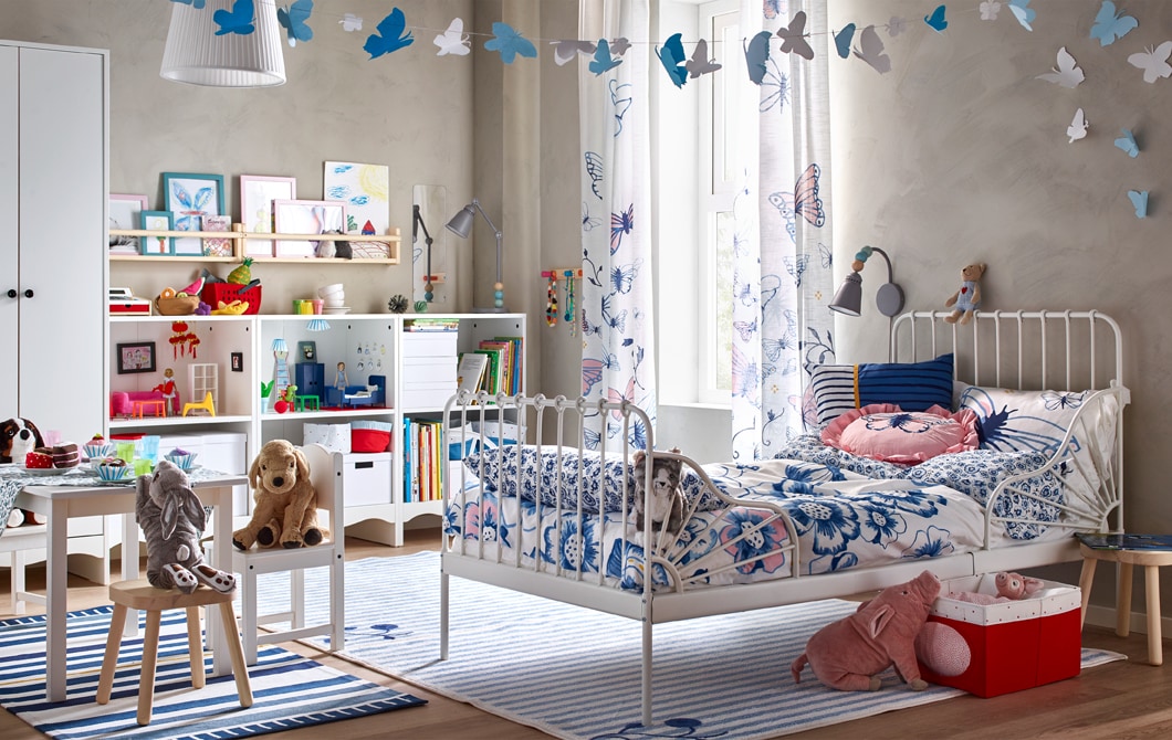 IKEA - Ideas for a playful kid’s room full of storage