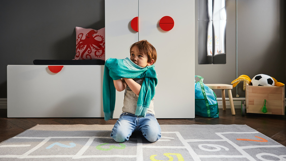 IKEA - Ένα οργανωμένο ξεκίνημα – λύσεις αποθήκευσης ρούχων για παιδιά