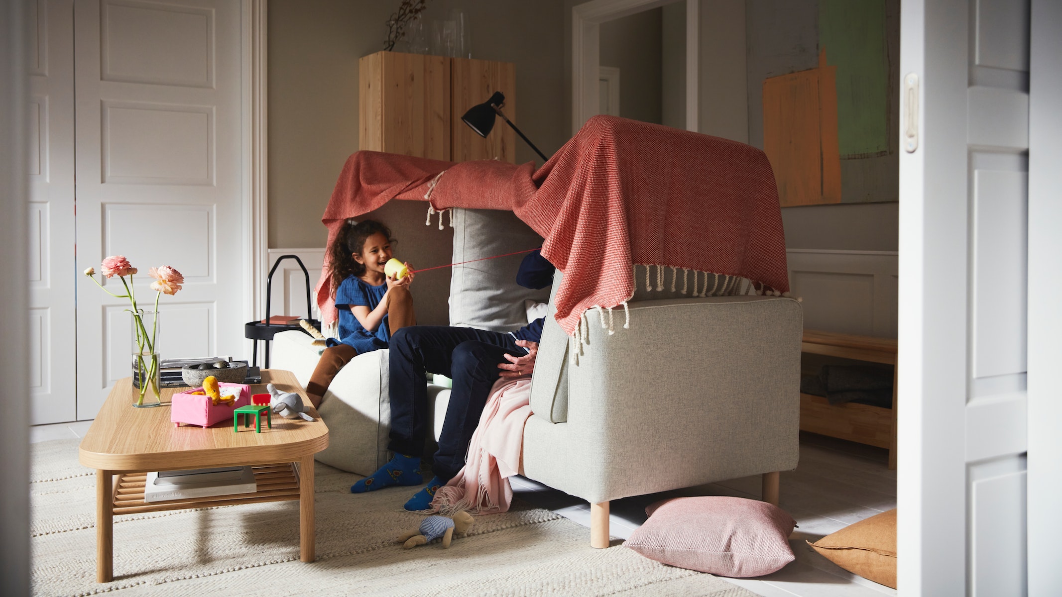 IKEA - Tips and ideas for building a blanket fort