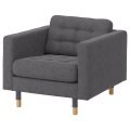 LANDSKRONA, armchair, 292.697.19 Grey