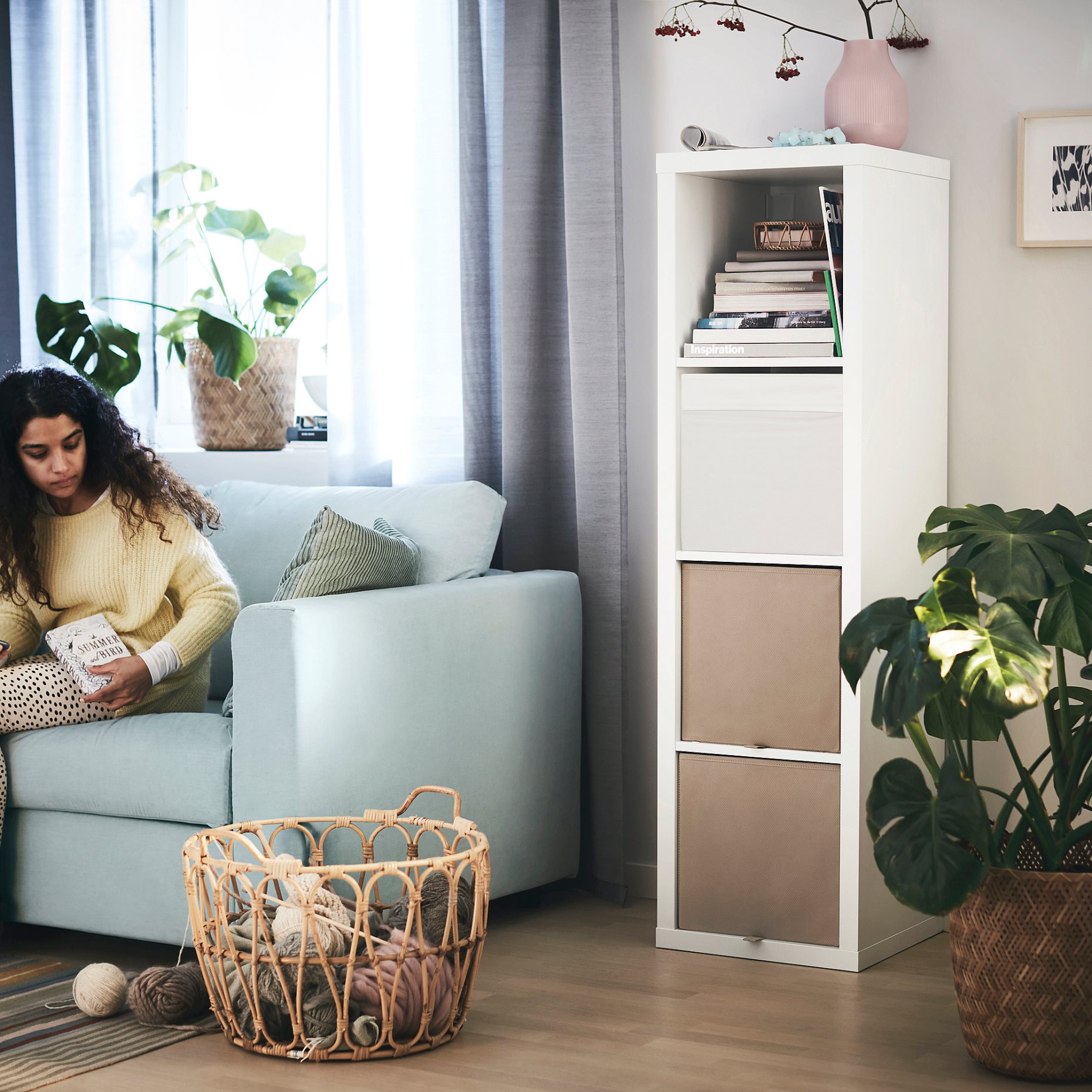 KALLAX, shelving unit, 002.758.48