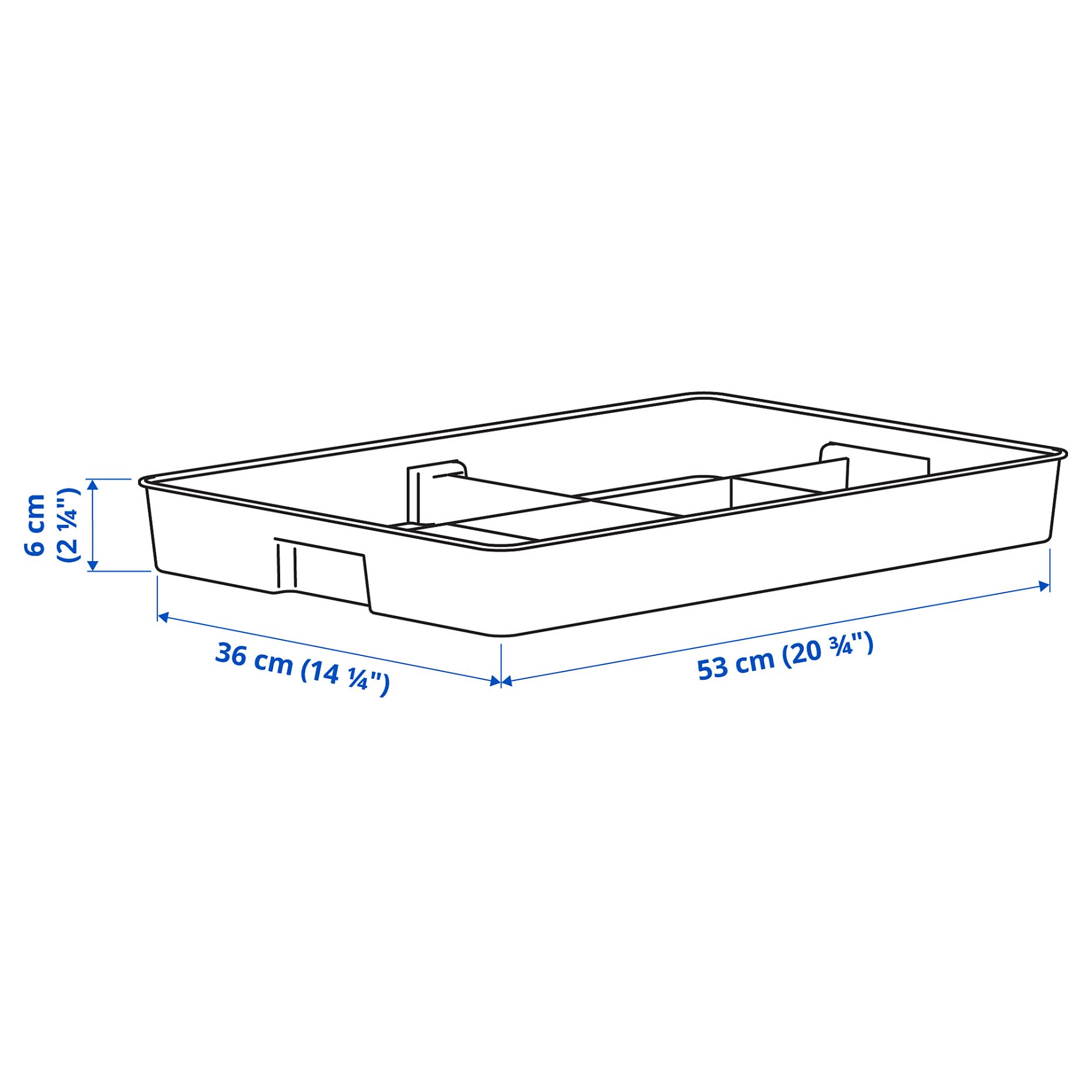 KUGGIS, insert with 8 compartments, 002.802.08