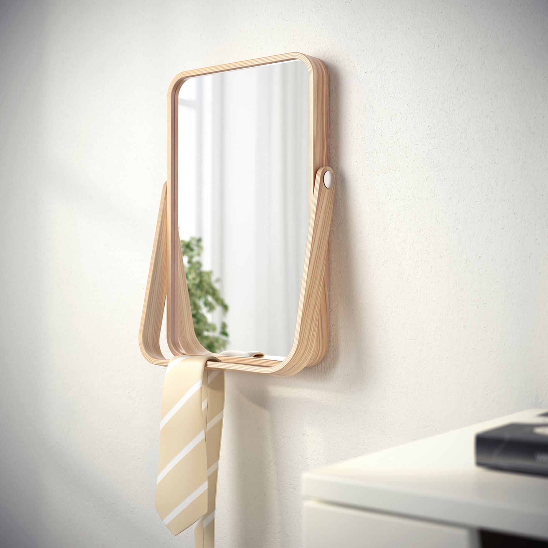 IKORNNES, table mirror, 27x40 cm, 003.069.20