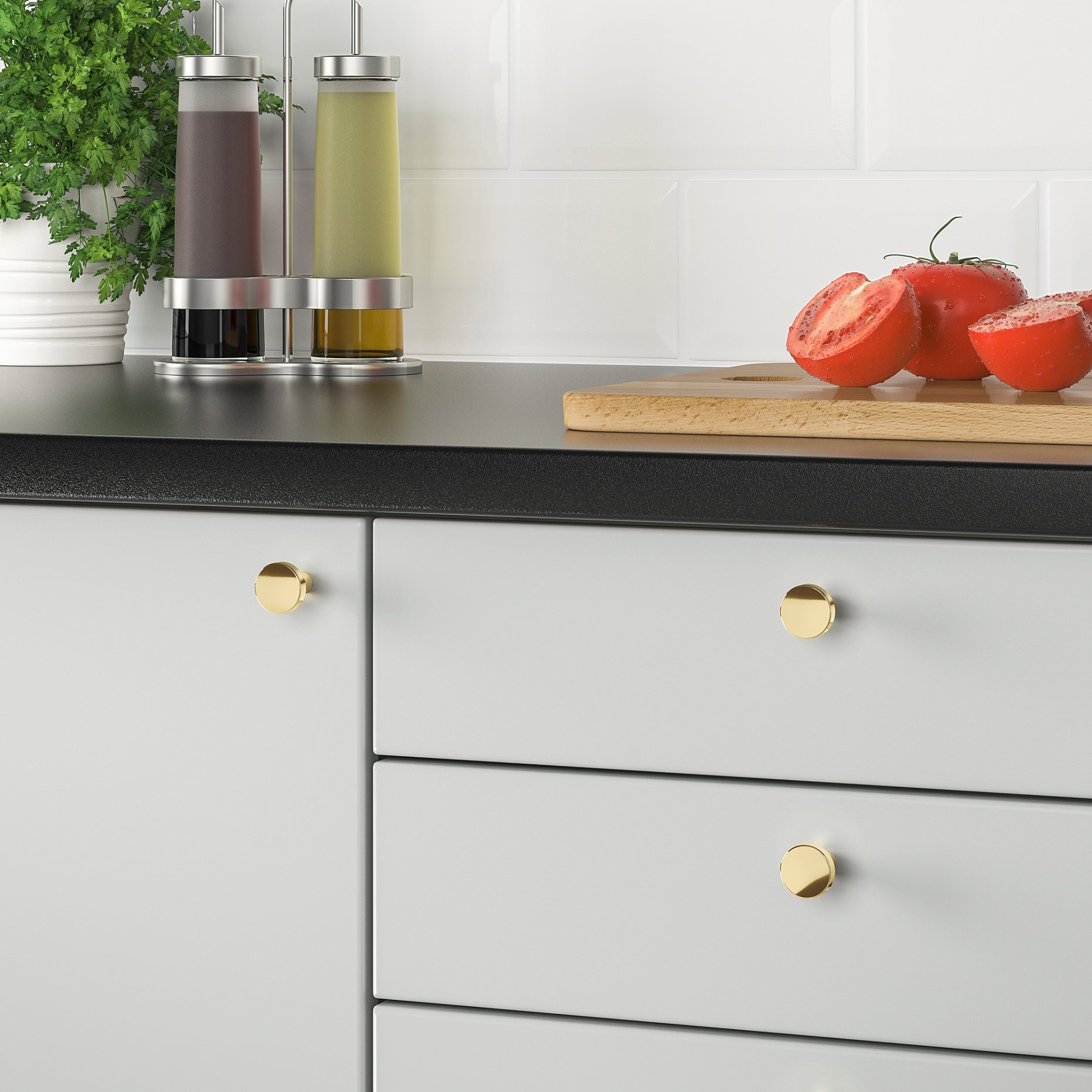 BAGGANÄS, knob, 2 pack, 003.384.12