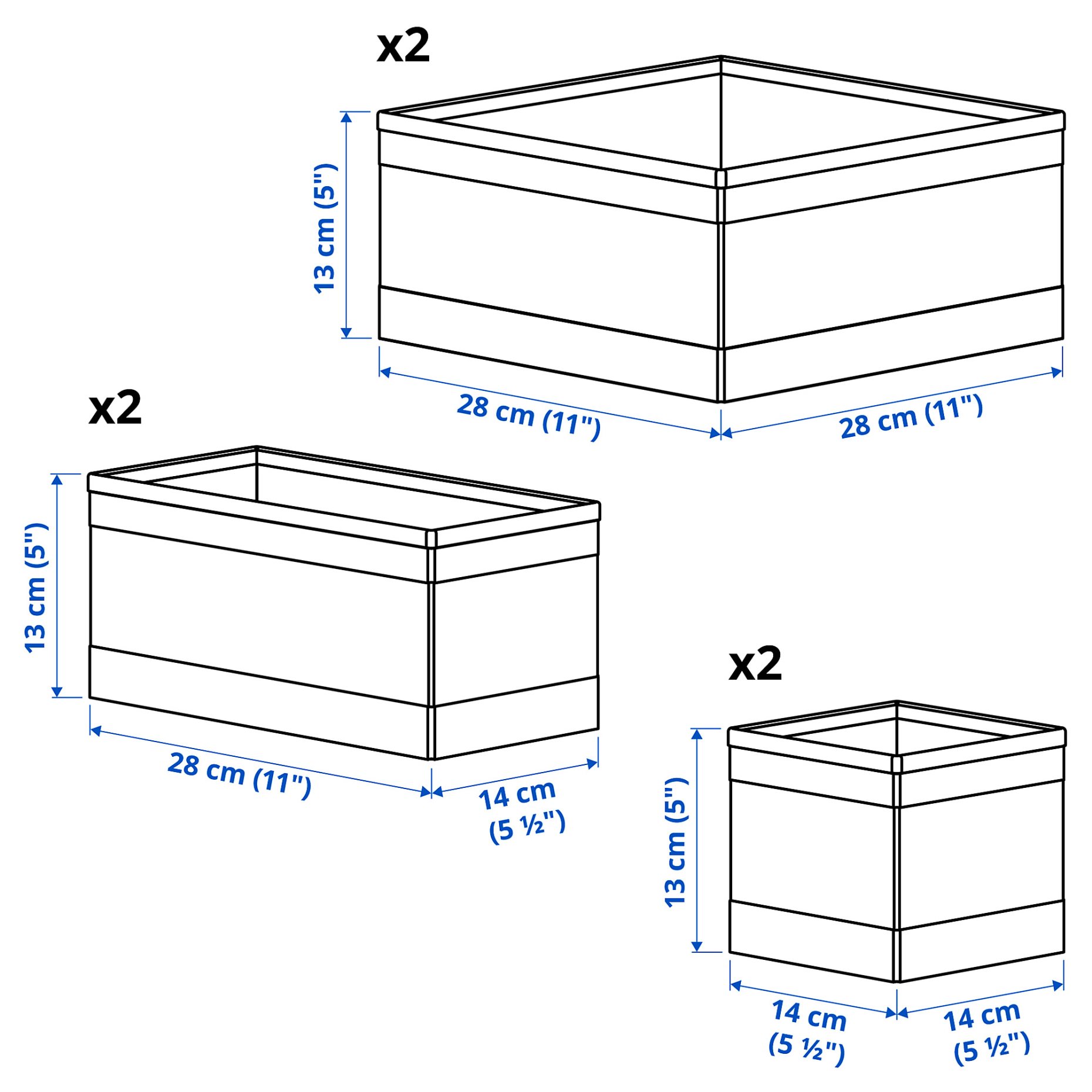 SKUBB, box, set of 6, 004.285.49