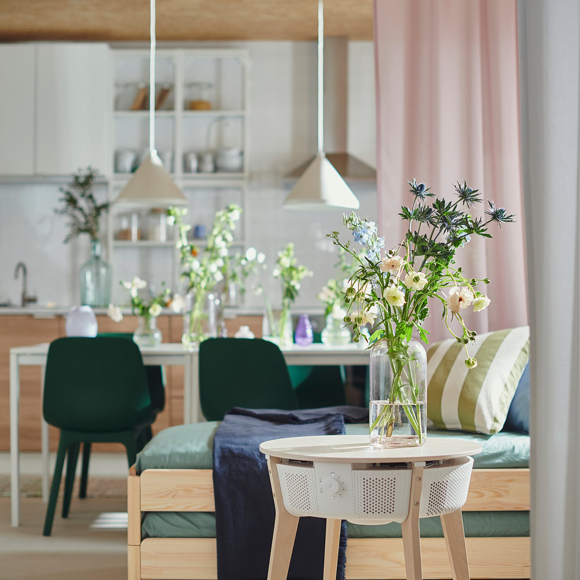 STARKVIND, τραπέζι με καθαριστή αέρα, 004.619.73