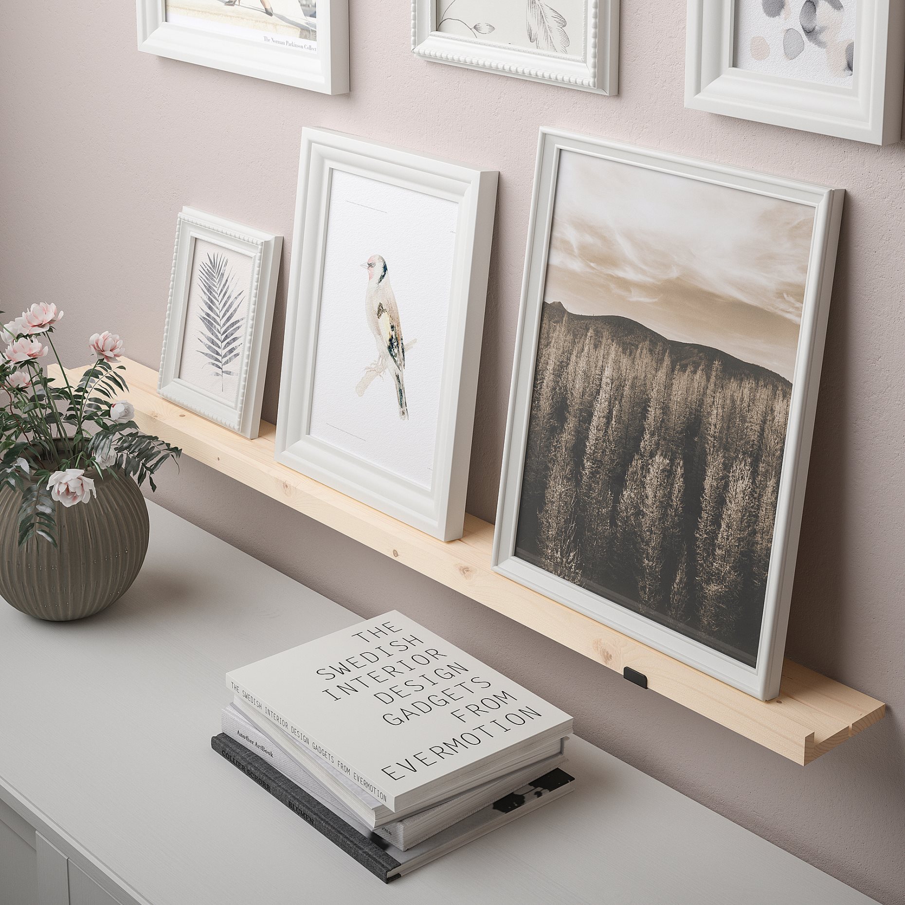 STÖDSTORP, picture ledge, 115 cm, 004.858.46