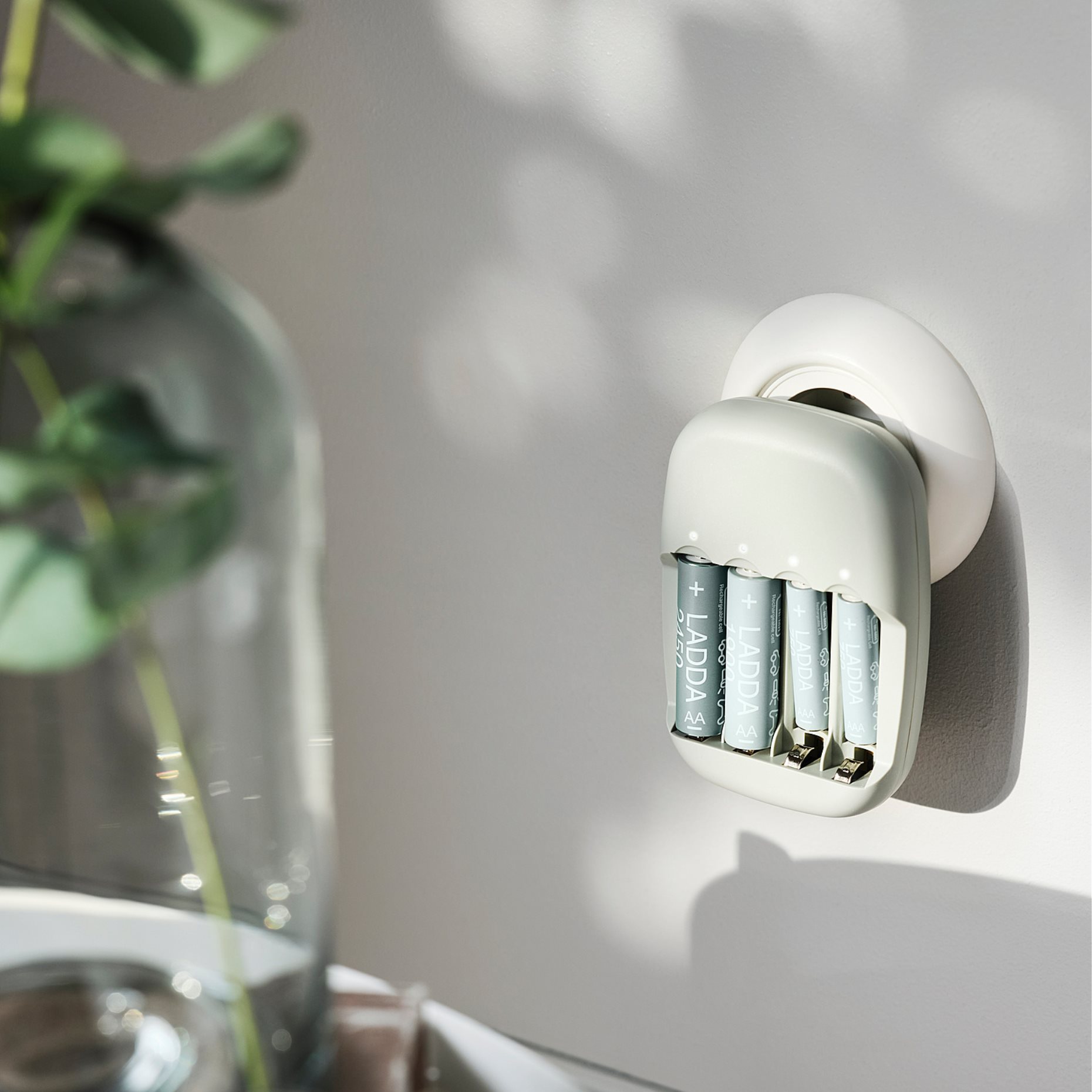 LADDA, επαναφορτιζόμενη μπαταρία HR6 AA 1.2V, 4 τεμ., 005.098.14