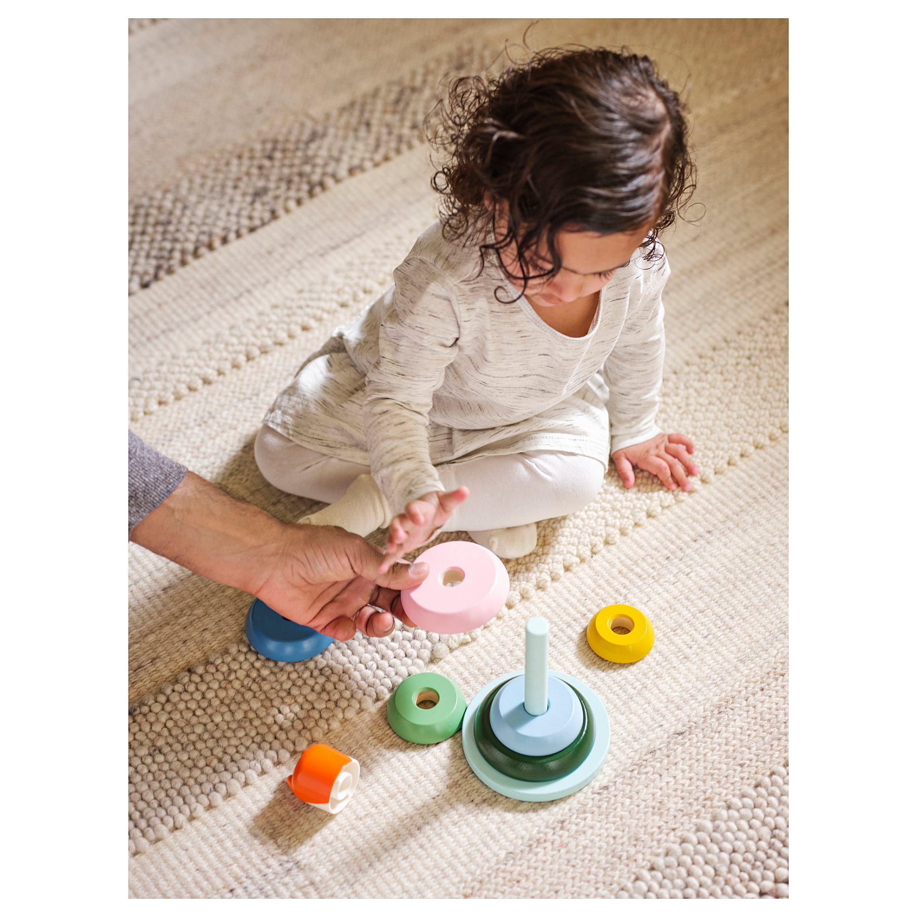 UPPSTÅ, stacking rings, 005.138.92