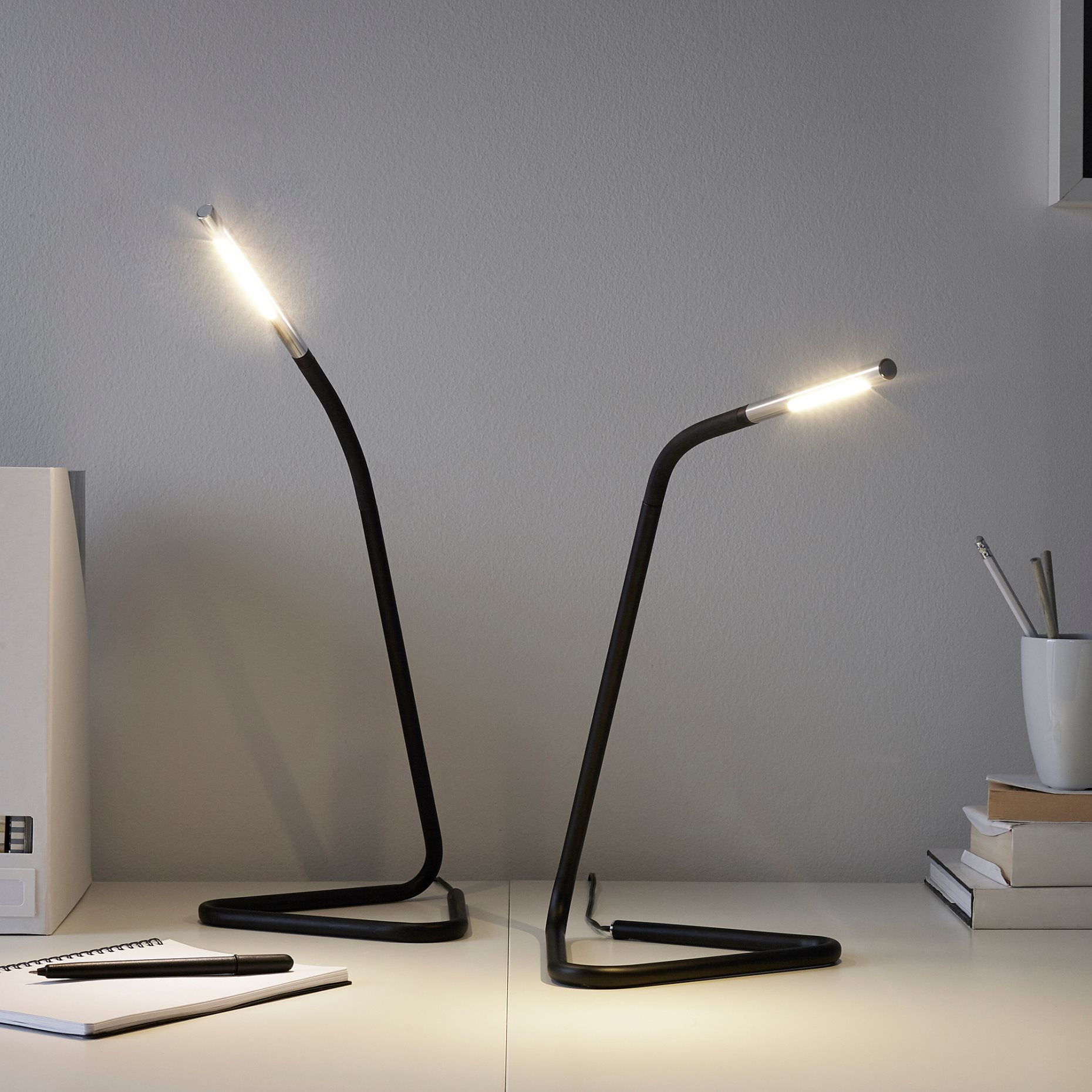 HÅRTE, work lamp with built-in LED light source, 005.272.43