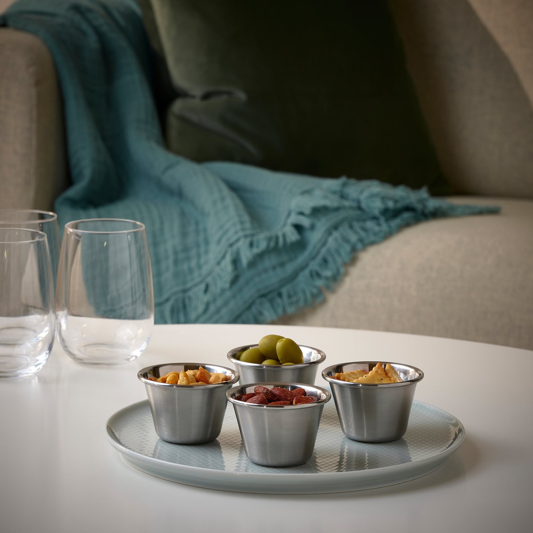 GRILLTIDER, μπολ για ντιπ, 4 τεμ., 005.422.48