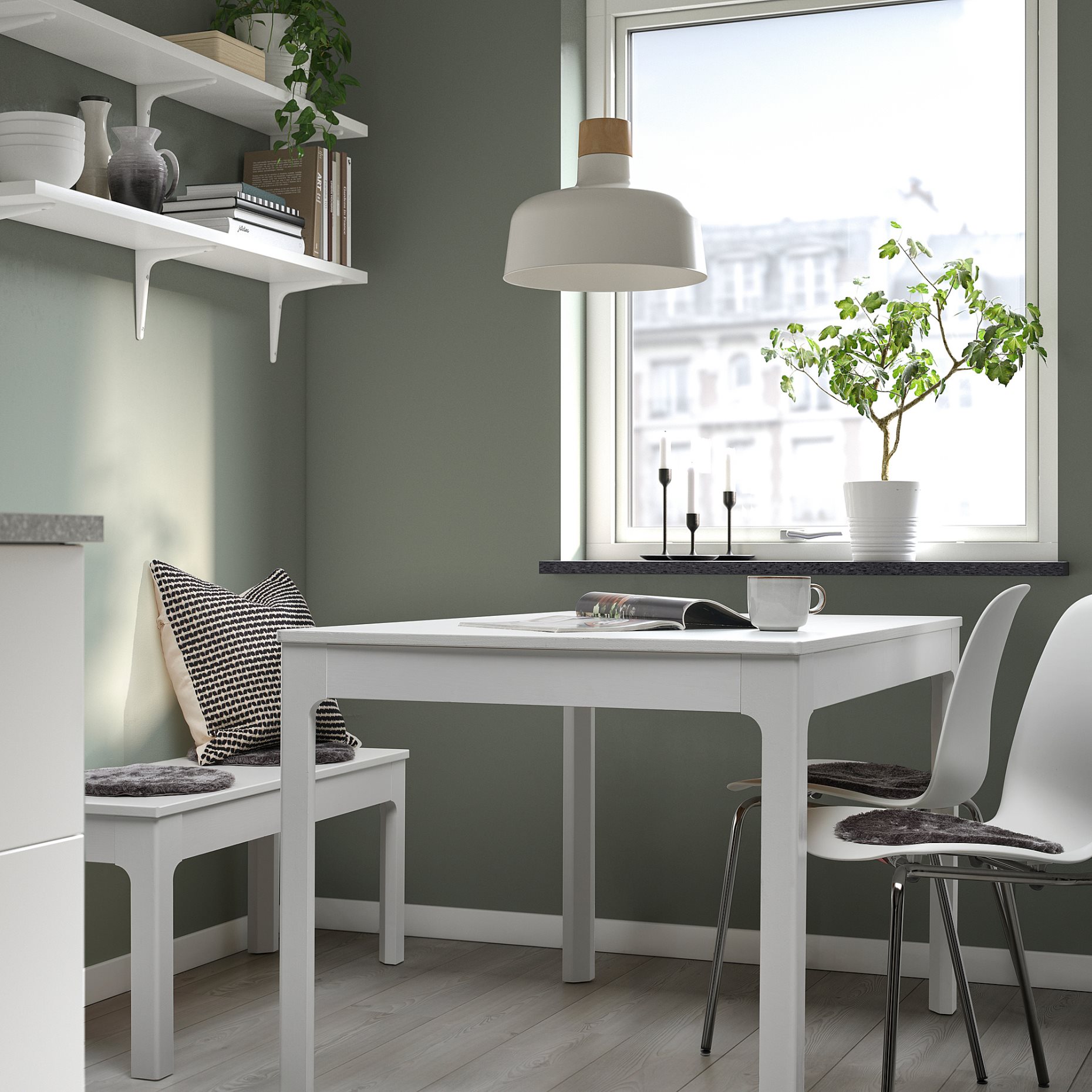 MALÖRTSMOTT, μαξιλάρι καρέκλας, 32 cm, 005.531.52