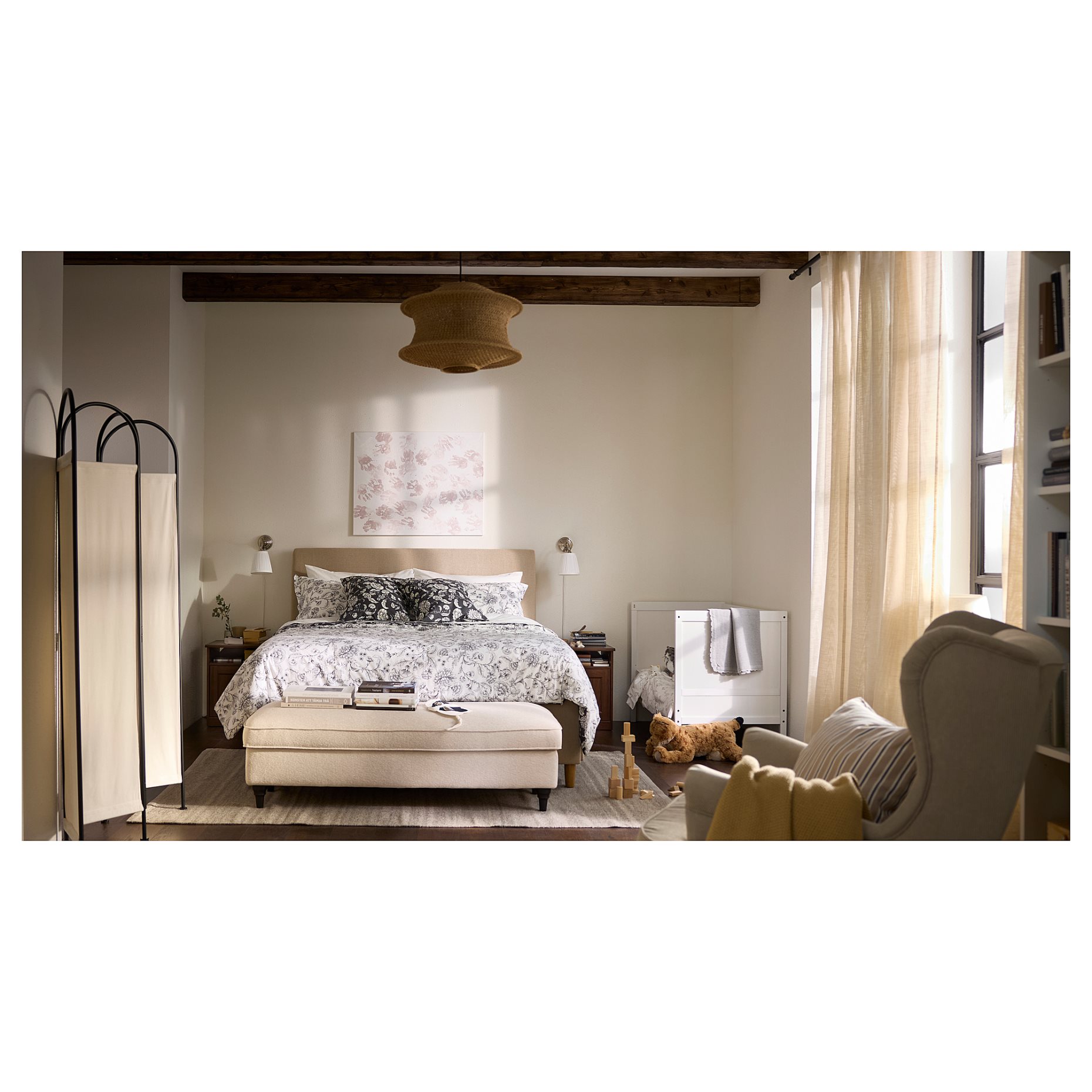 HALLEBRACKA, διαφανής κουρτίνα, 2 τεμ. 145x300 cm, 005.568.48