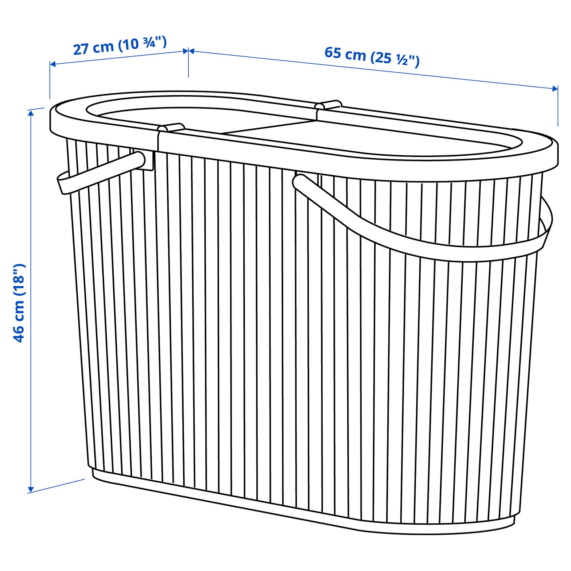 DAMMANG, bin with lid, 48 l, 005.599.79