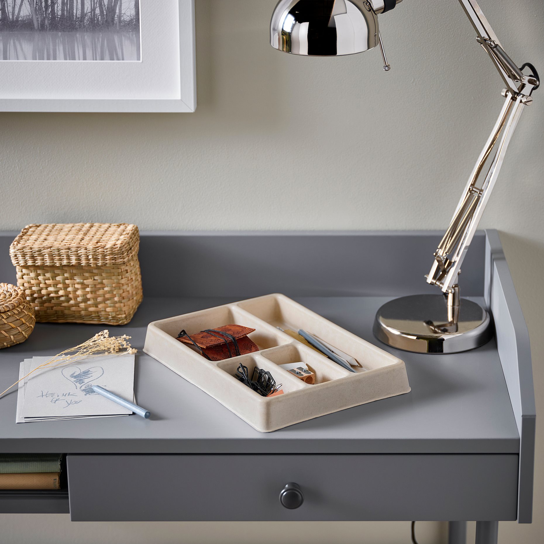 HONSNAT, θήκη οργάνωσης καλωδίων για συρτάρι, 29x21 cm, 005.648.91