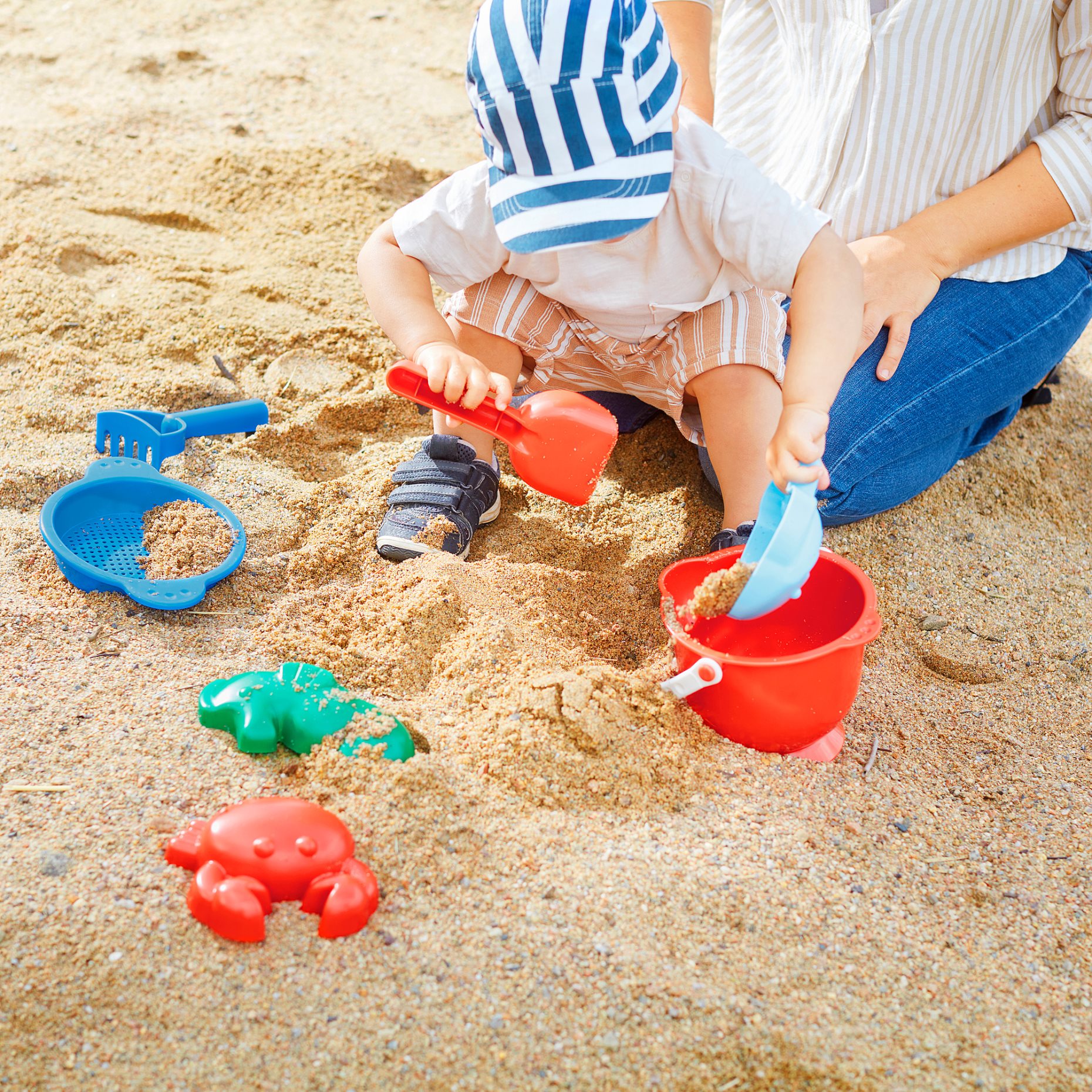 SANDIG, 7-piece sand play set, 005.776.76