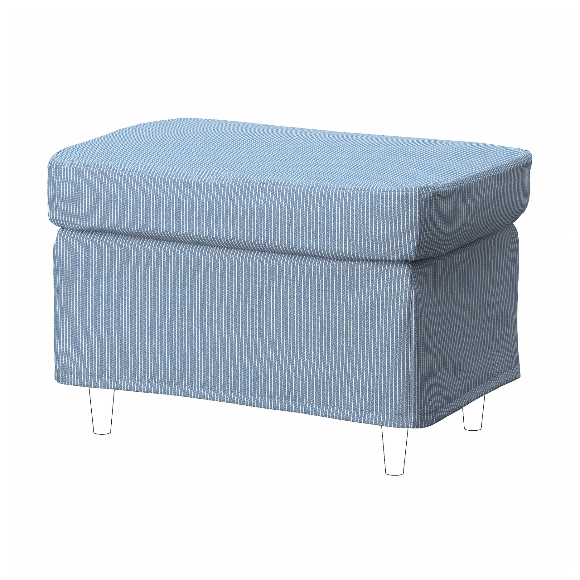 STRANDMON, slipcover for footstool, 005.819.37