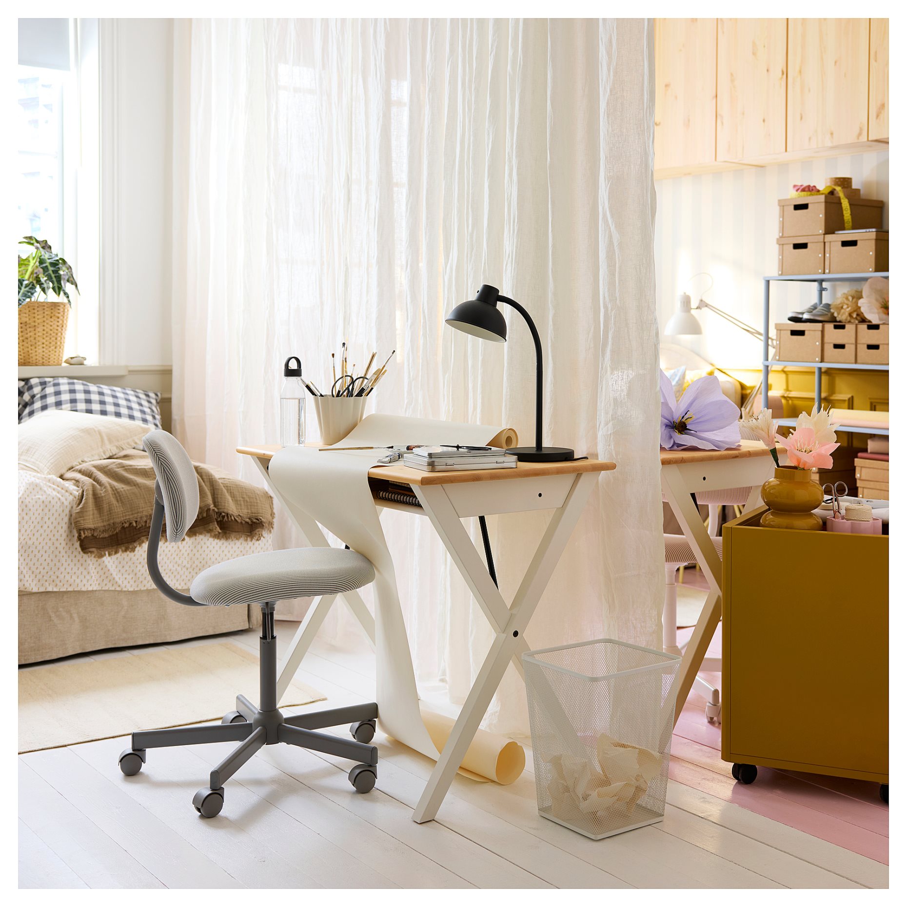 BOLLPOJKE, γραφείο, 90x55 cm, 005.913.66