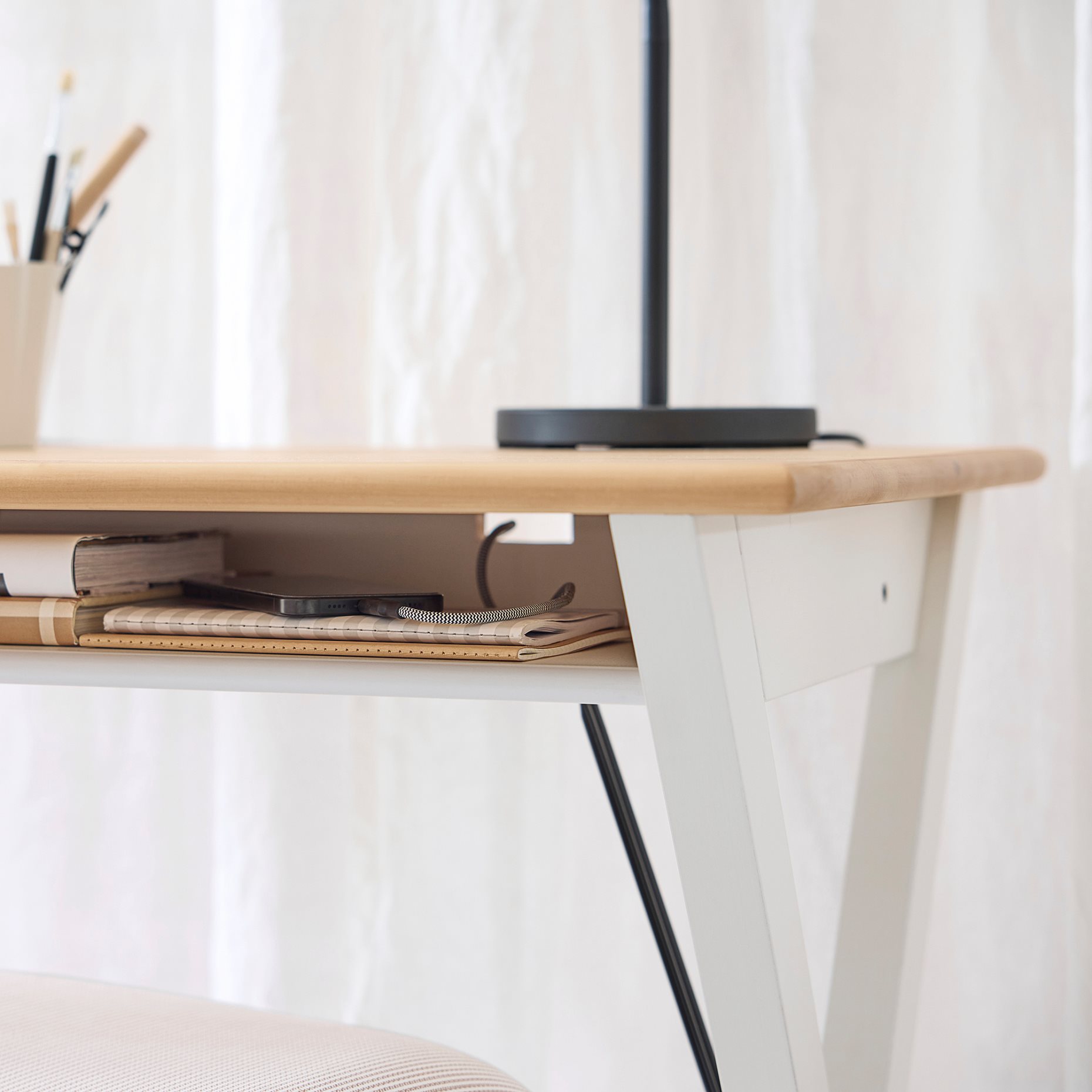 BOLLPOJKE, γραφείο, 90x55 cm, 005.913.66