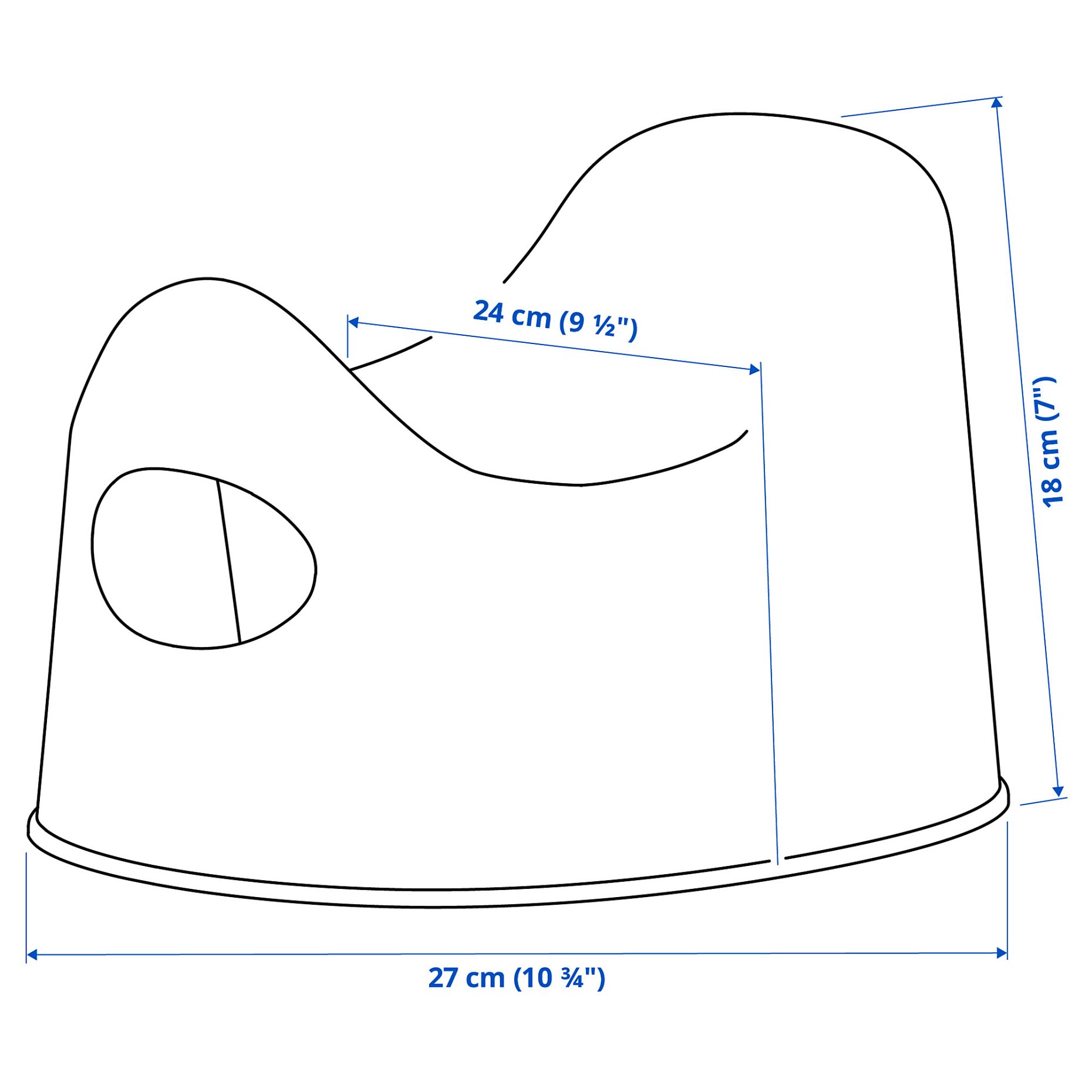 LILLA, childrens potty, 005.915.83