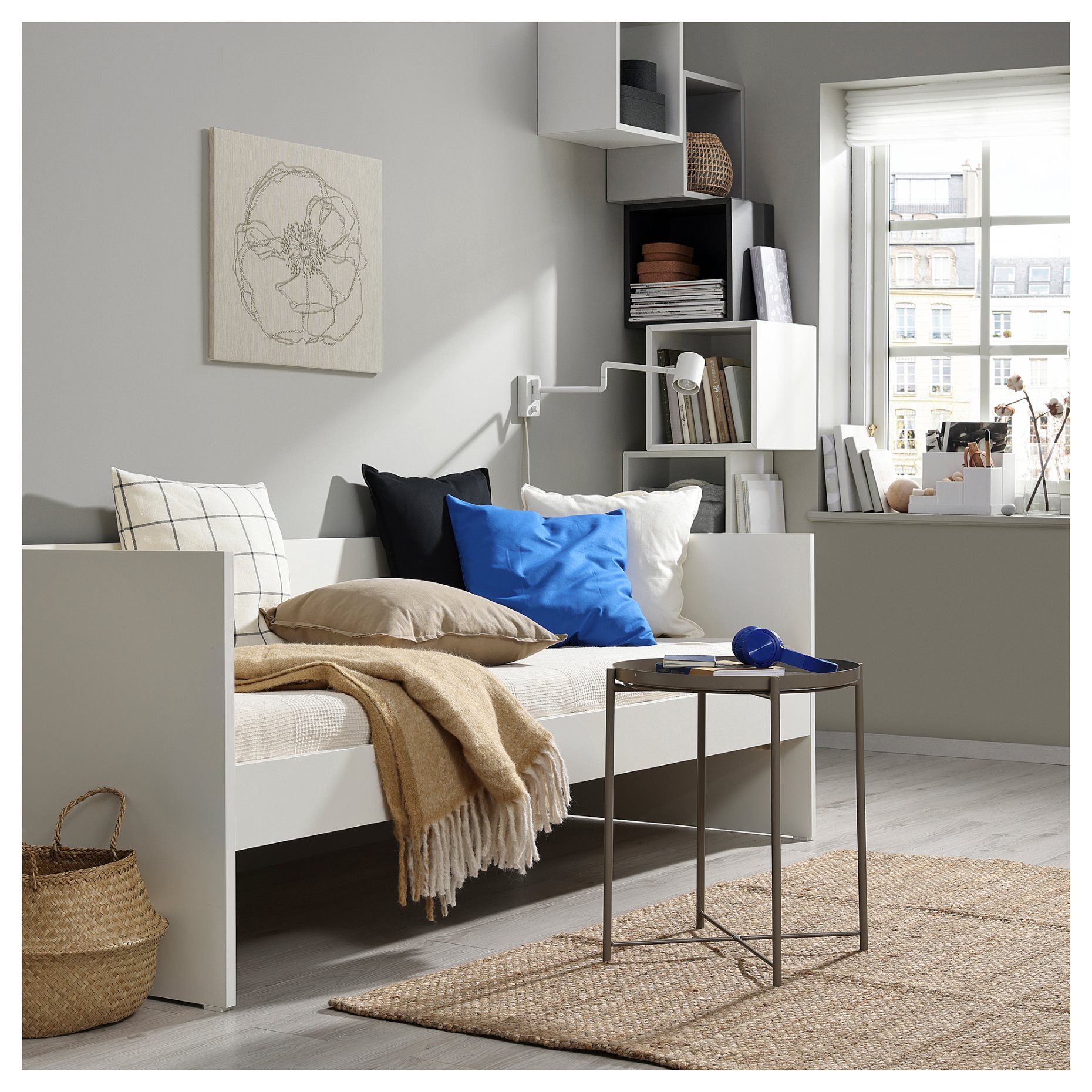 VIHALS, day-bed frame, 80x200 cm, 005.950.86