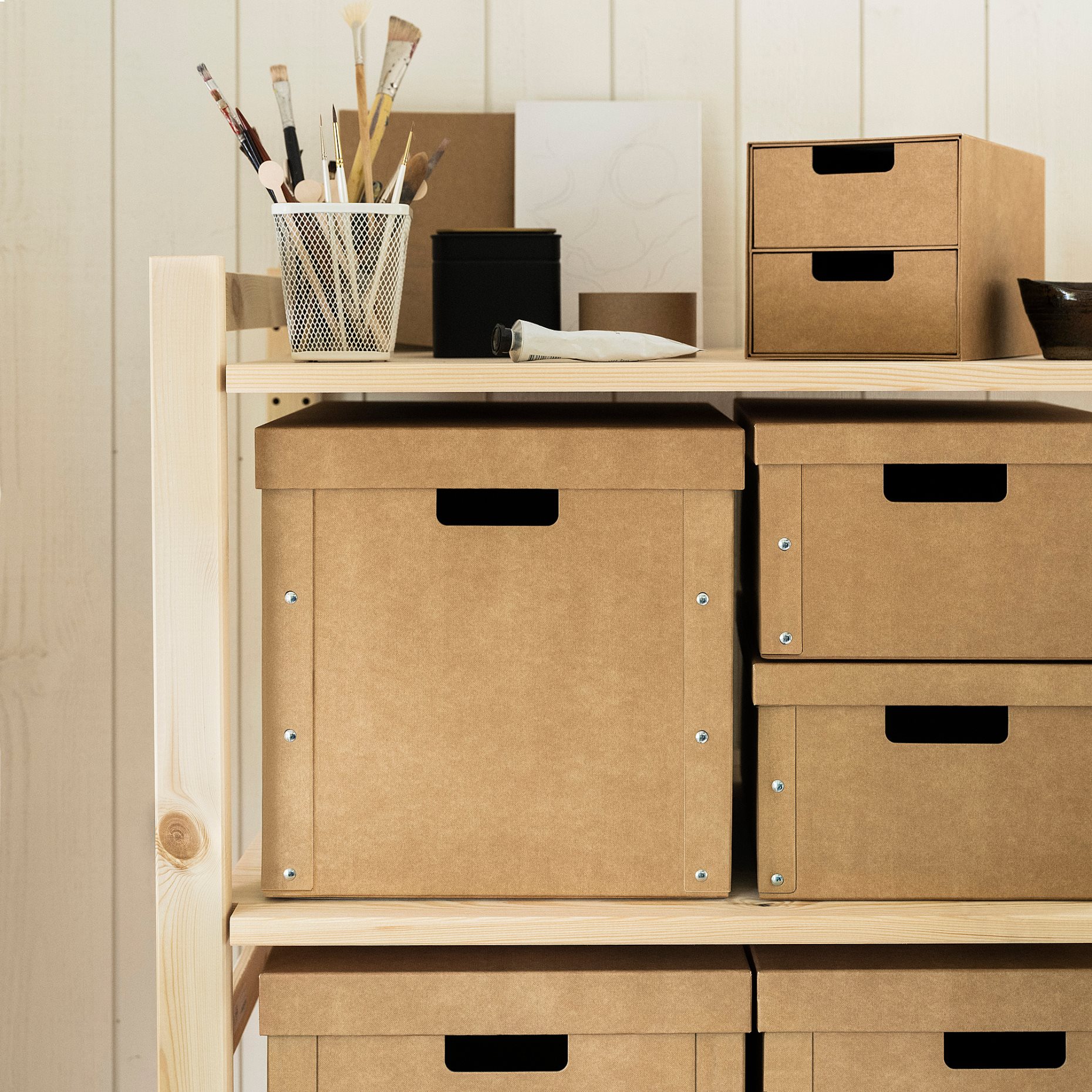 GÄRDESGÅRD, κουτί αποθήκευσης με καπάκι, 32x35x31 cm, 005.969.29