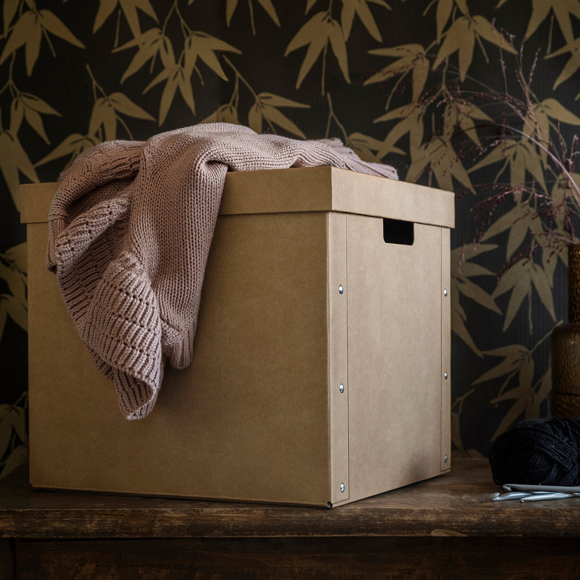 GÄRDESGÅRD, κουτί αποθήκευσης με καπάκι, 32x35x31 cm, 005.969.29