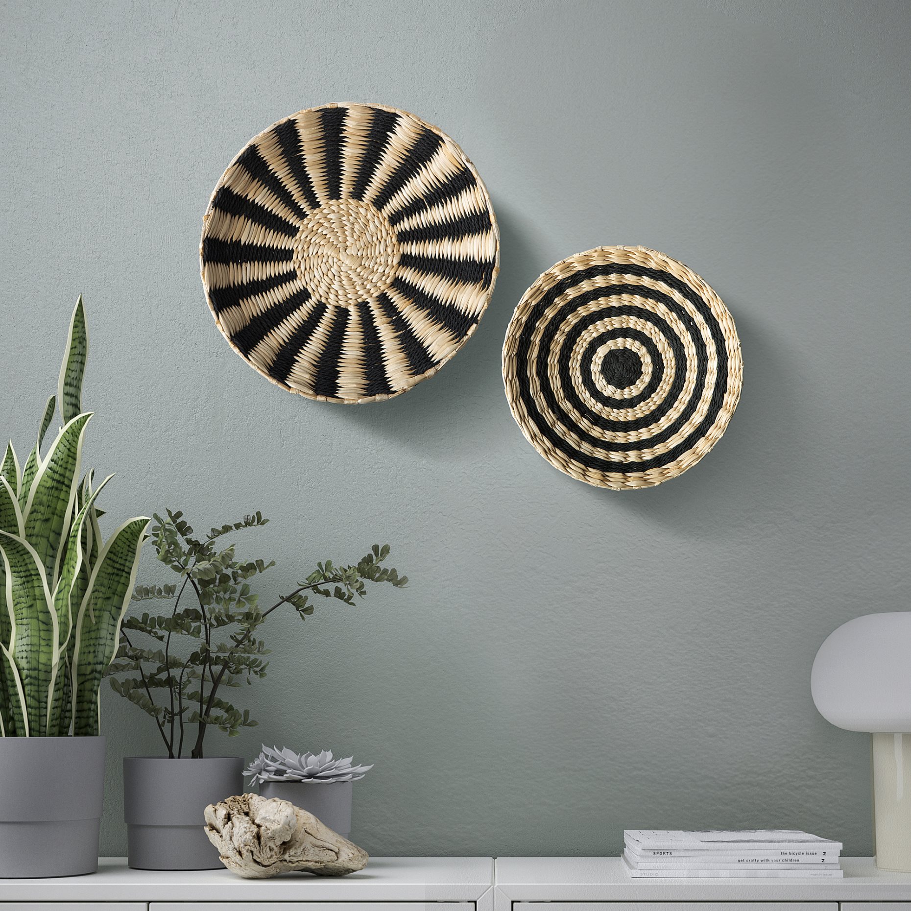 MÄVINN, wall decoration, set of 2, 006.009.93