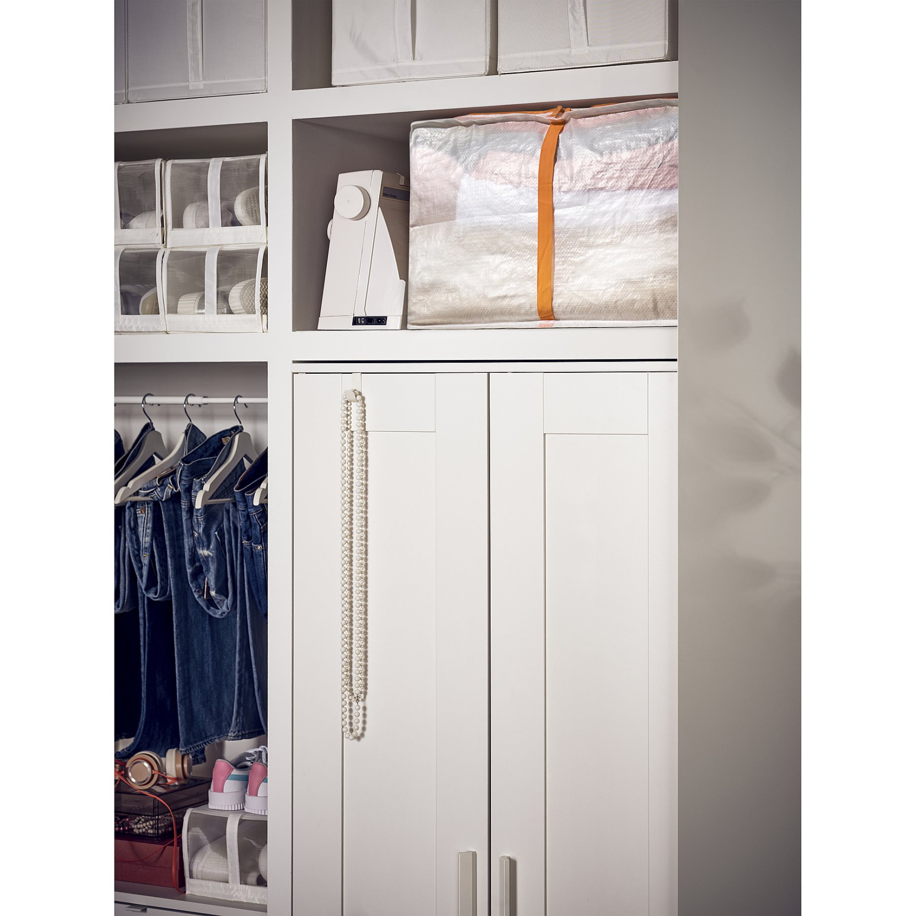 PÄRKLA, θήκη αποθήκευσης, 55x49x30 cm, 006.011.05