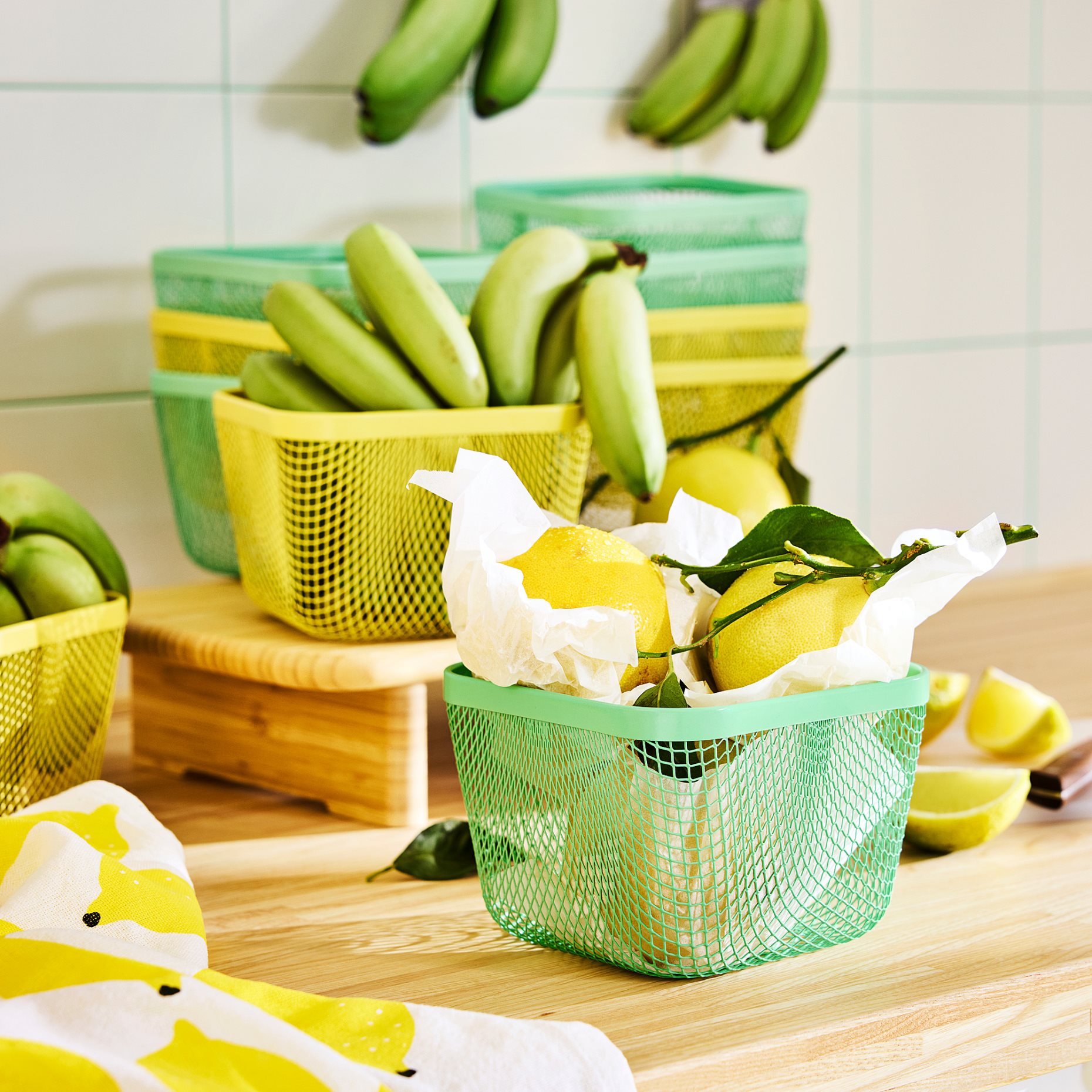 IKEA 365+, food storage basket/2 pack, 14x14x10 cm, 006.013.32