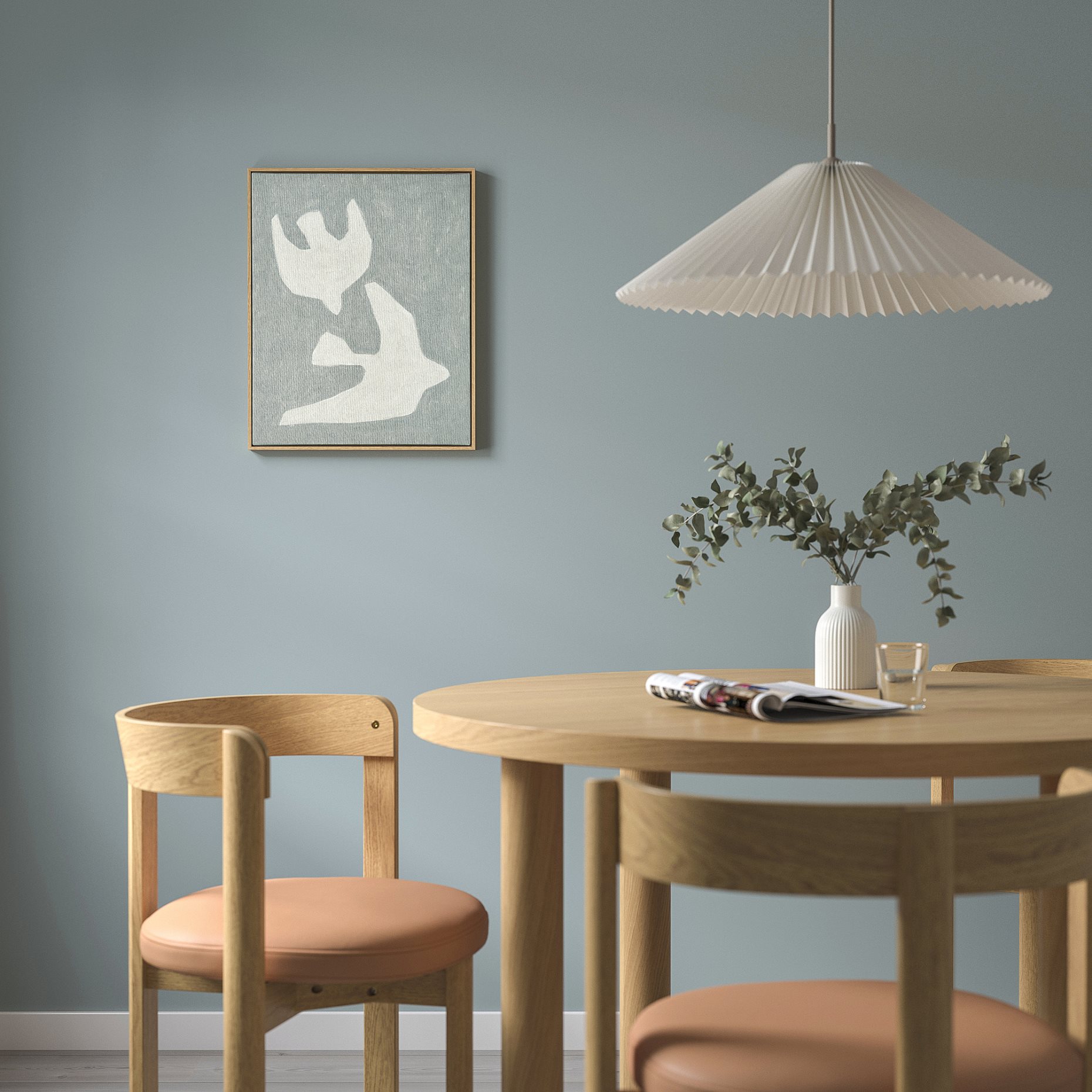 BLODFLÄDER, πίνακας/πουλιά, 40x50 cm, 006.019.21