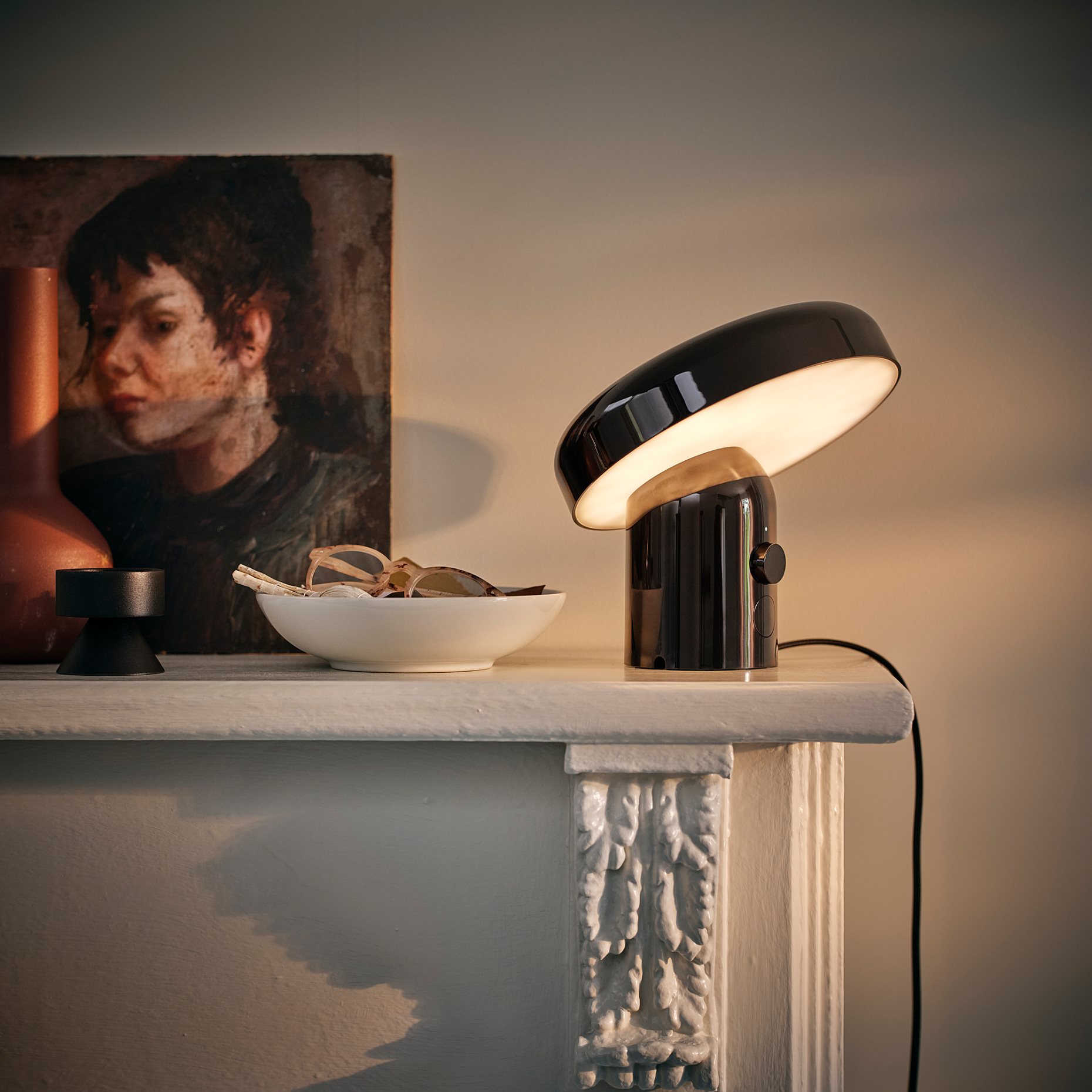 BLOMPRAKT, bluetooth speaker lamp, 006.049.67