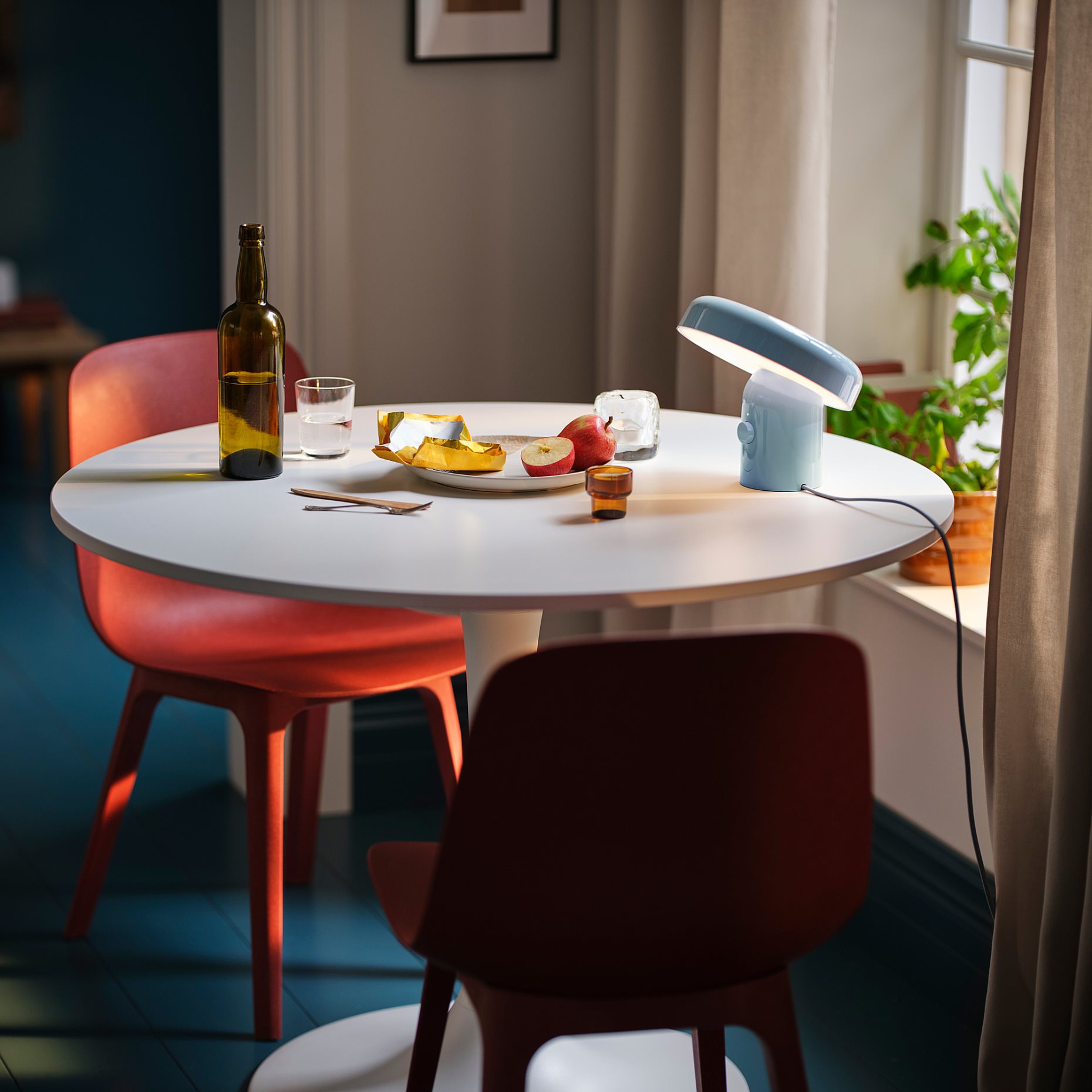 BLOMPRAKT, φωτιστικό ηχείο bluetooth, 006.049.72