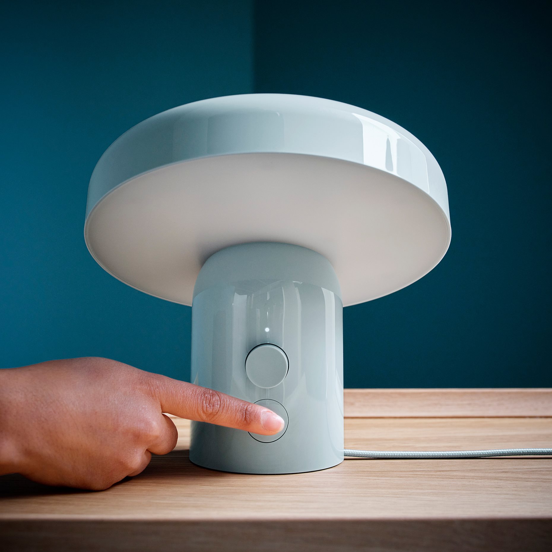 BLOMPRAKT, φωτιστικό ηχείο bluetooth, 006.049.72