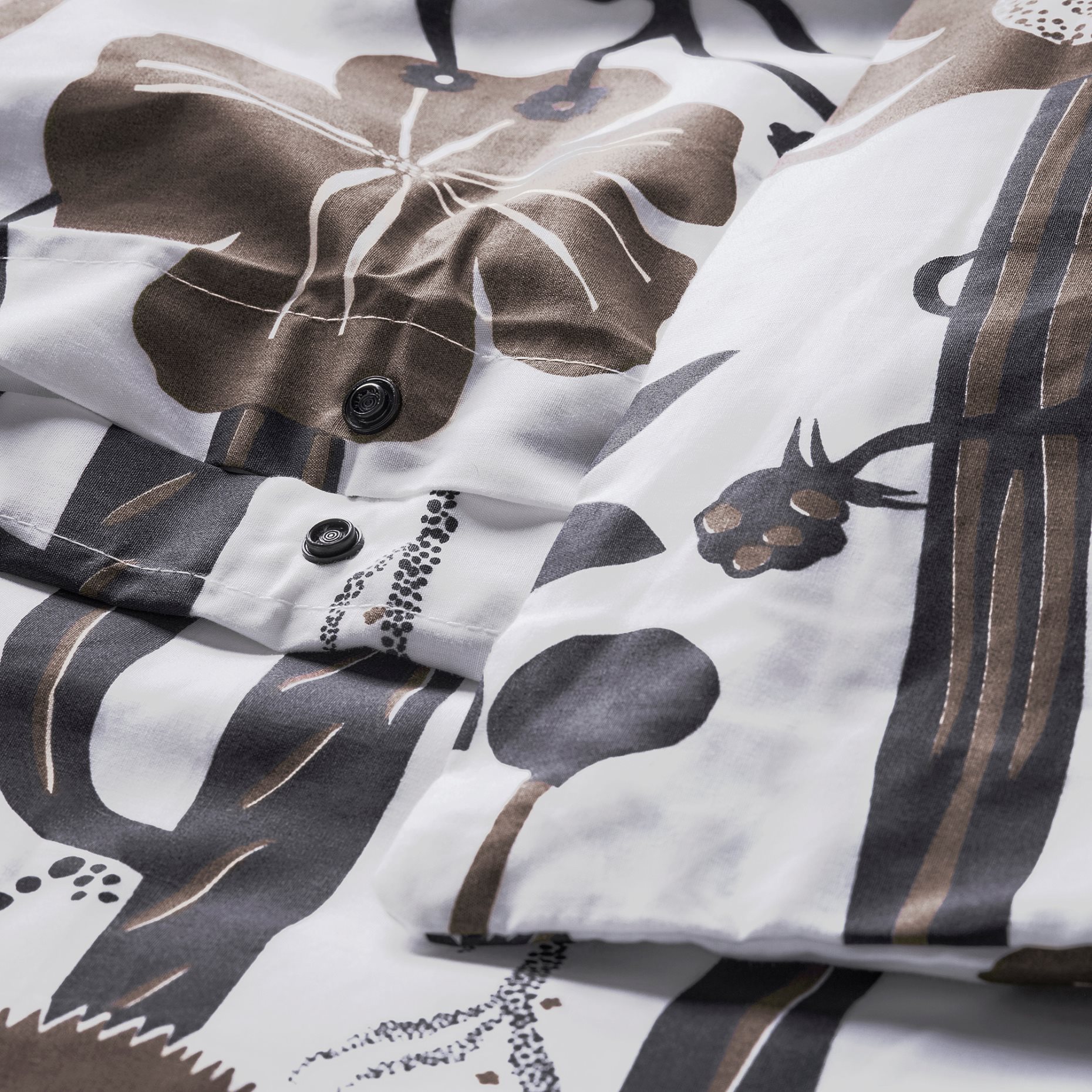 LUNDSKAFTING, παπλωματοθήκη και μαξιλαροθήκη, 150x200/50x60 cm, 006.063.58