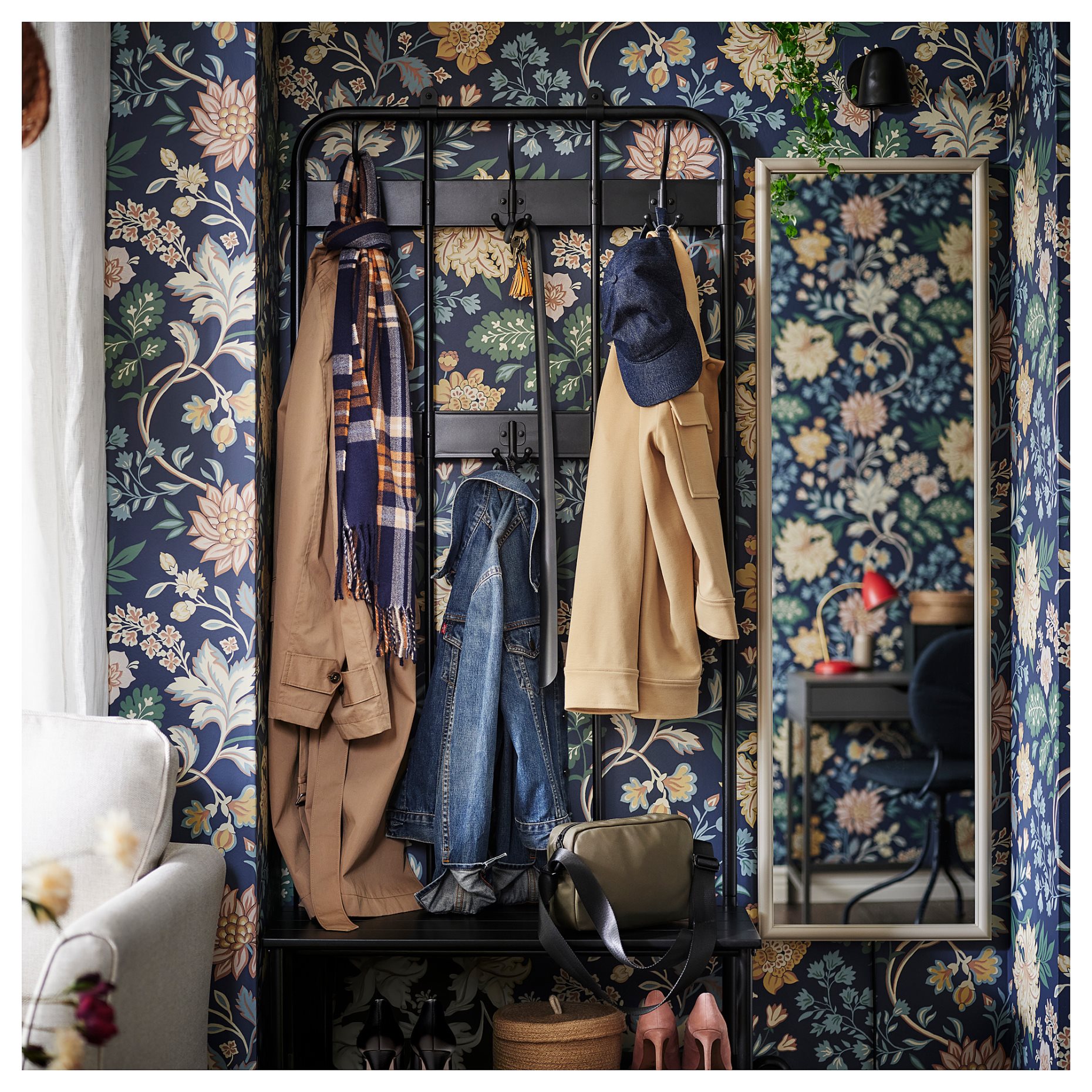 NYPONBUSKE, καθρέφτης, 40x135 cm, 006.098.80