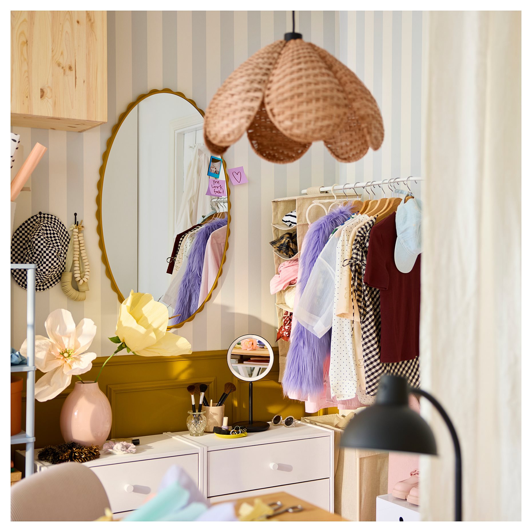 DAGGKAPRIFOL, mirror, 60x100 cm, 006.179.22