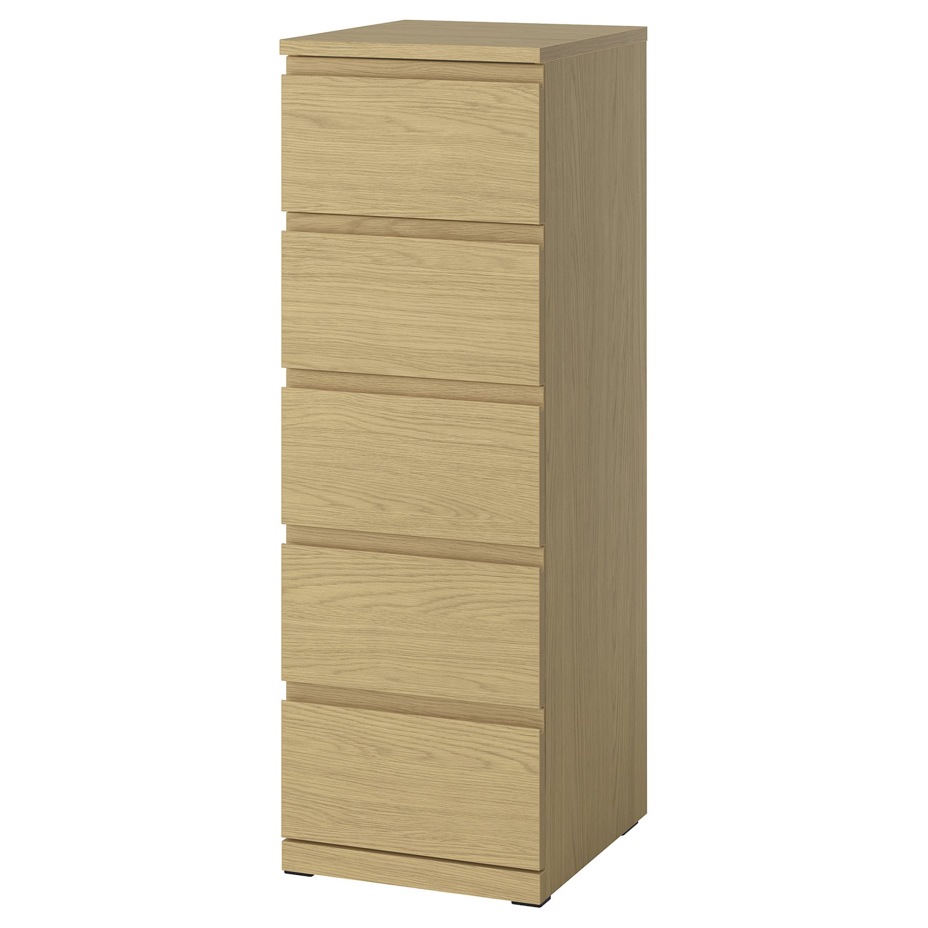 STORKLINTA, chest of 5 drawers, 40x50x120 cm, 006.275.39