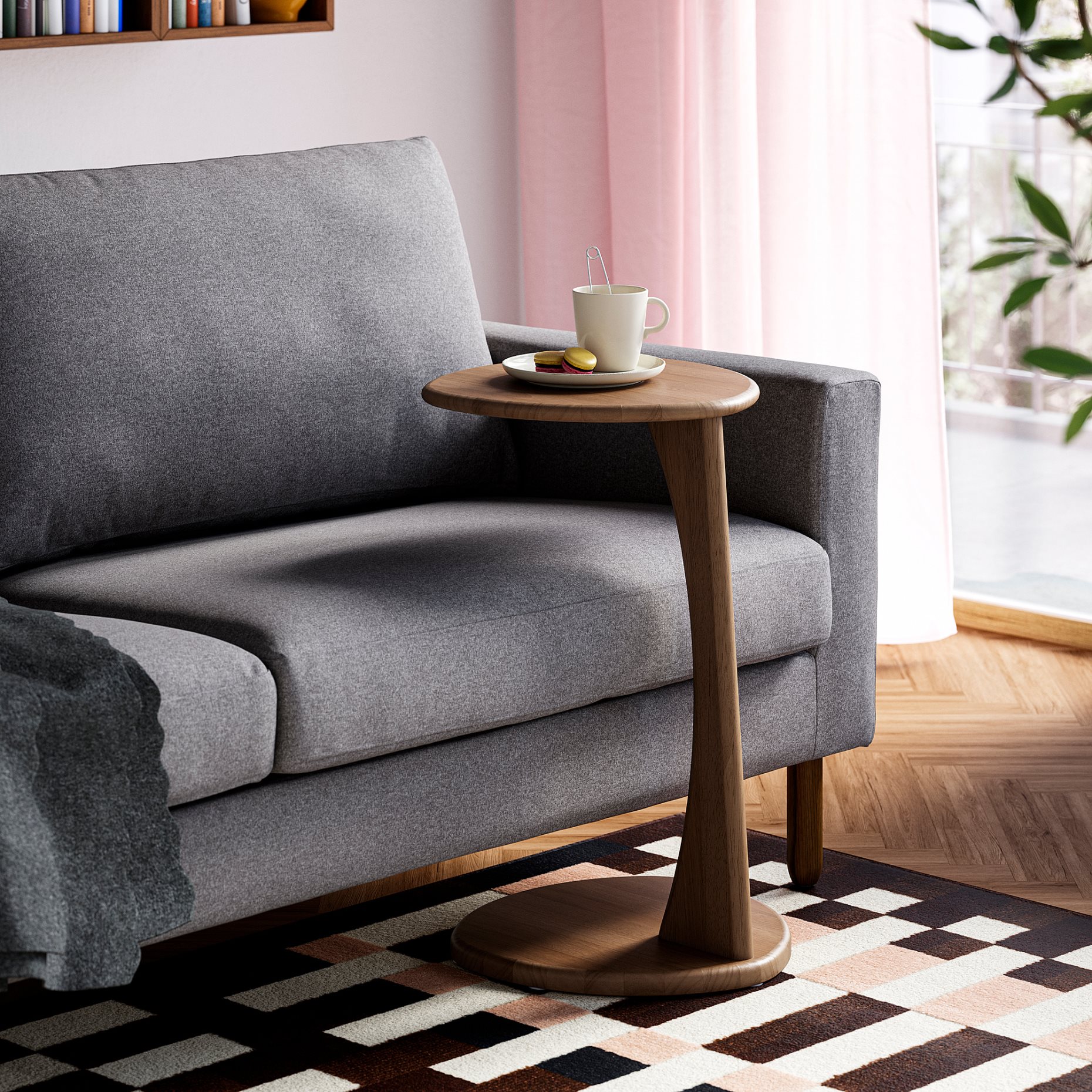 UGGLERUM, side table, 46x40 cm, 006.279.83