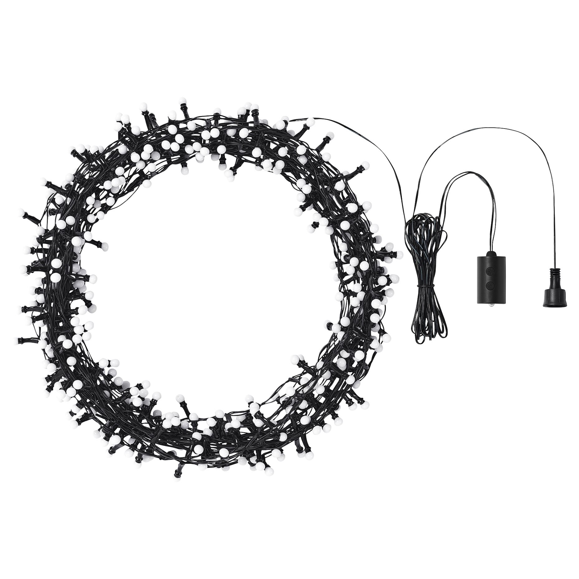 STRÅLA, lighting chain with built-in LED light source/οutdoor, 20 m, 006.352.66