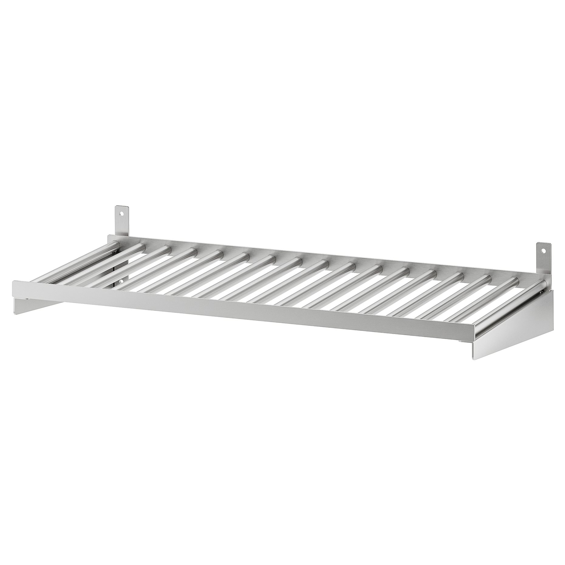 KUNGSFORS, suspension rail with shelf/wall grid, 093.083.97