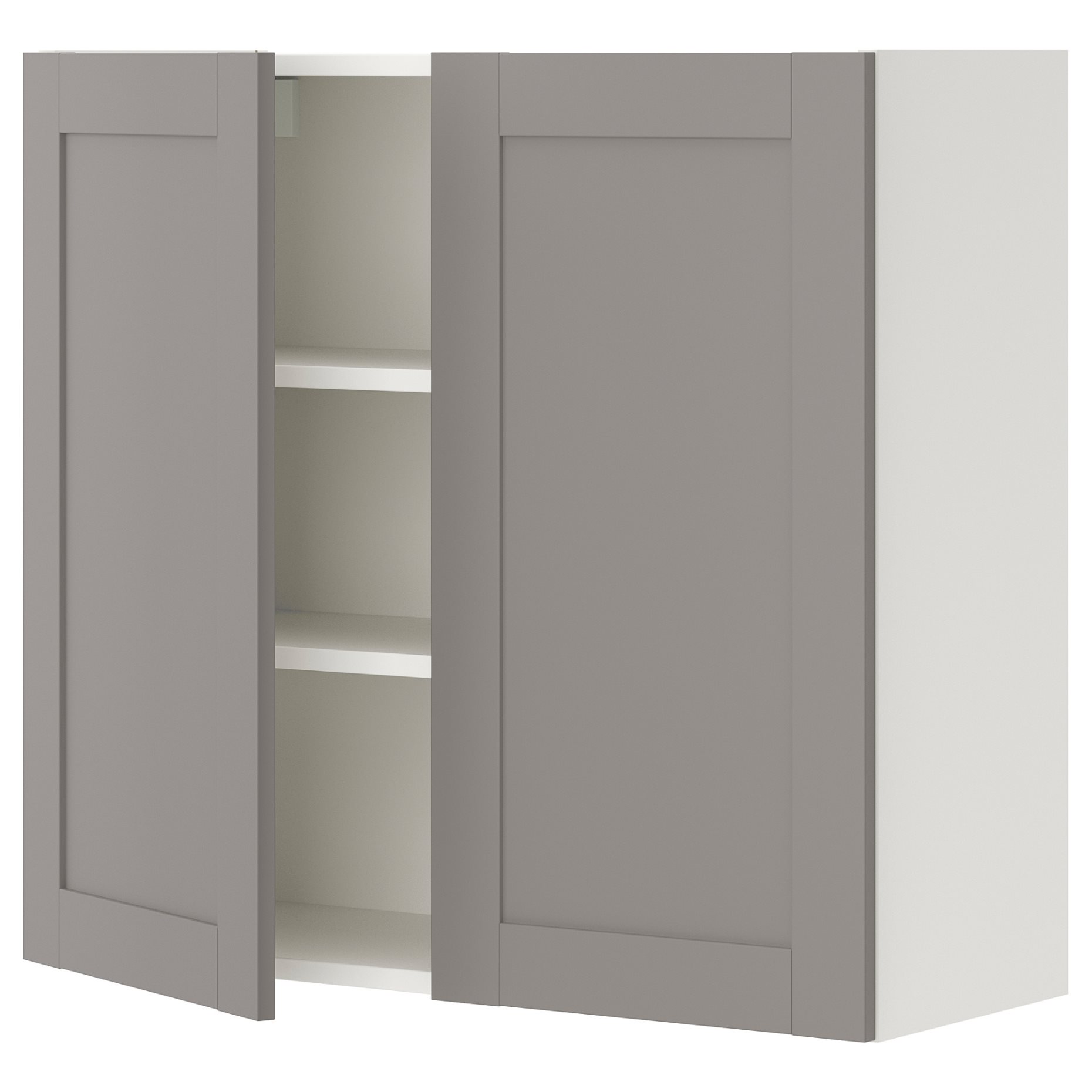 ENHET, wall cabinet with 2 shelves/doors, 093.209.31