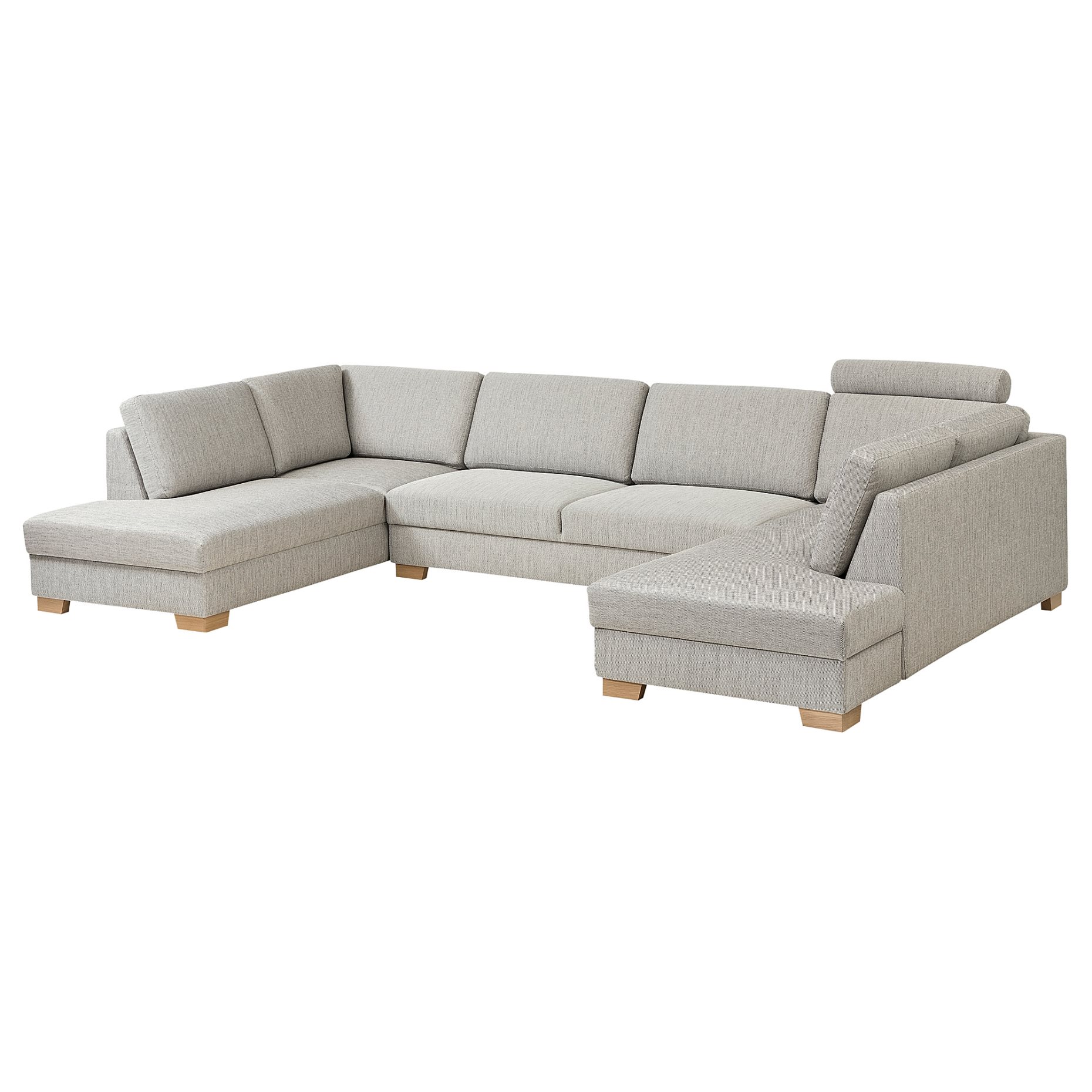 SÖRVALLEN, καναπές σε σχήμα Π 5 θέσεων με ανοιχτές άκρες, 094.194.18