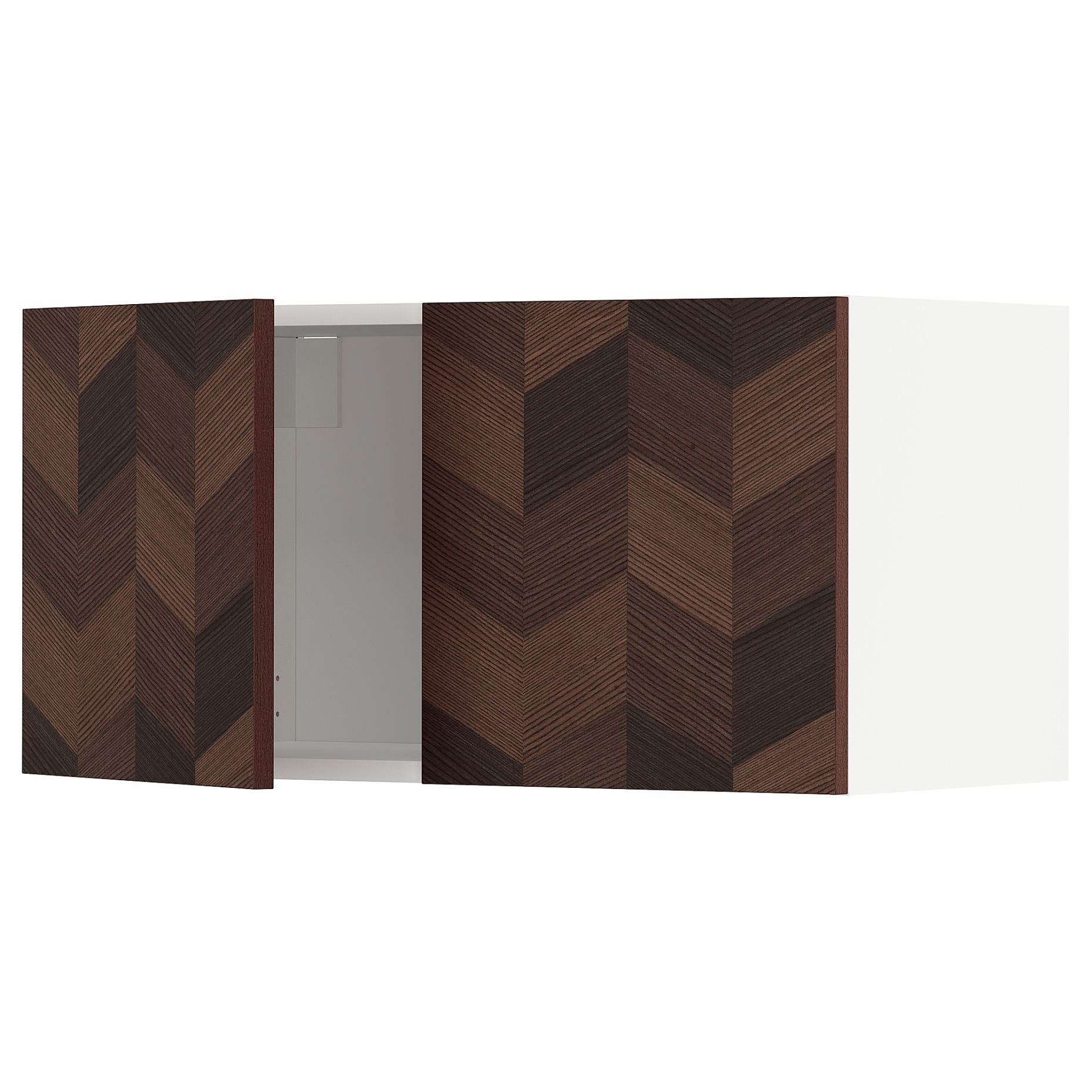 METOD, ντουλάπι τοίχου με 2 πόρτες, 80x40 cm, 094.582.97