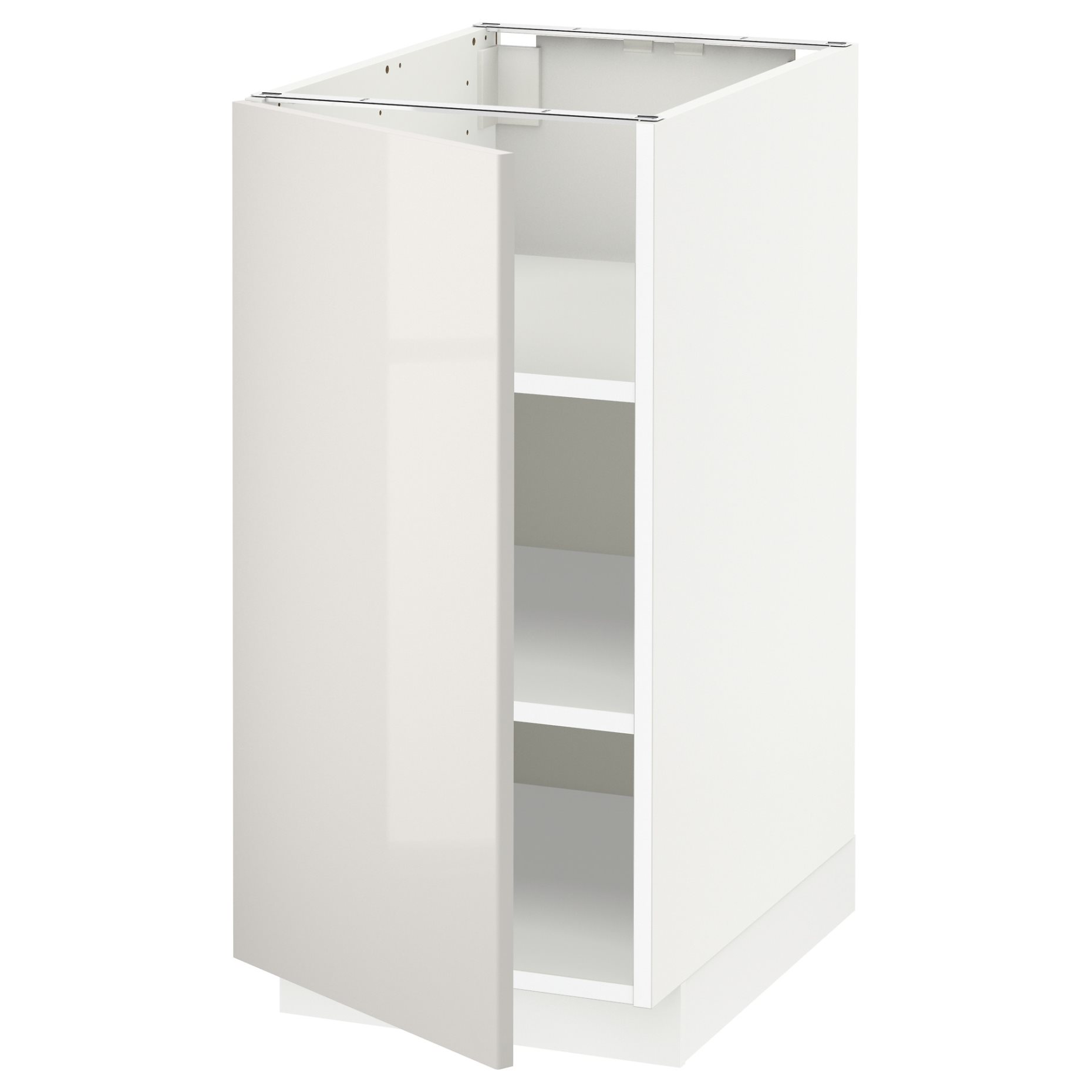 METOD, base cabinet with shelves, 40x60 cm, 094.682.39